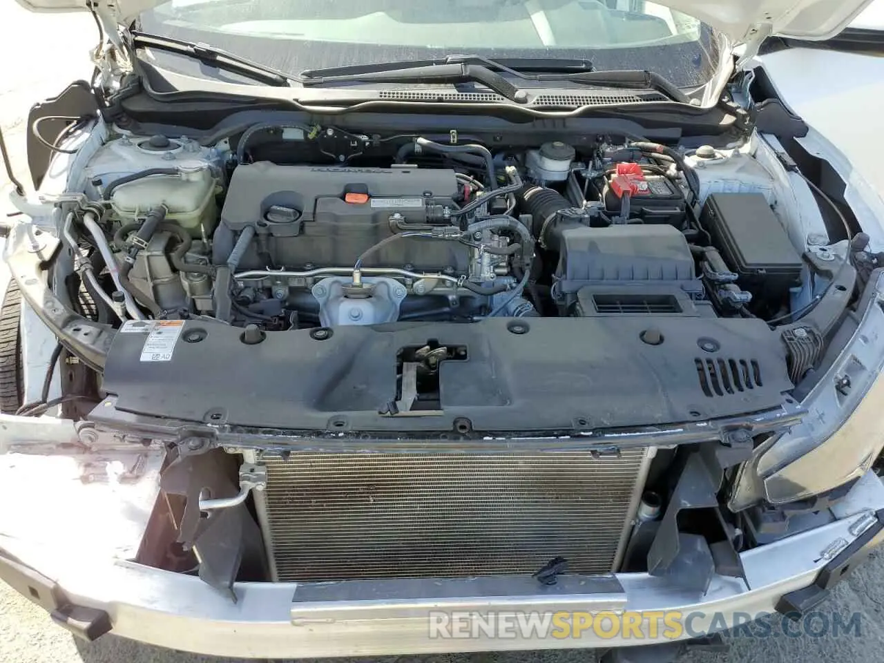 11 Photograph of a damaged car 2HGFC2F6XLH578357 HONDA CIVIC 2020