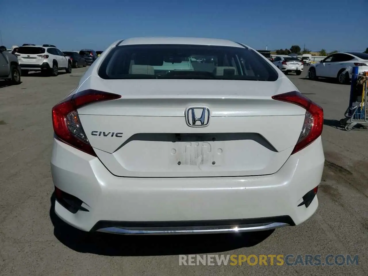 6 Photograph of a damaged car 2HGFC2F6XLH578357 HONDA CIVIC 2020