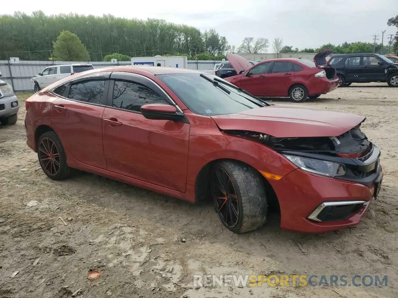 4 Photograph of a damaged car 2HGFC2F6XLH583915 HONDA CIVIC 2020