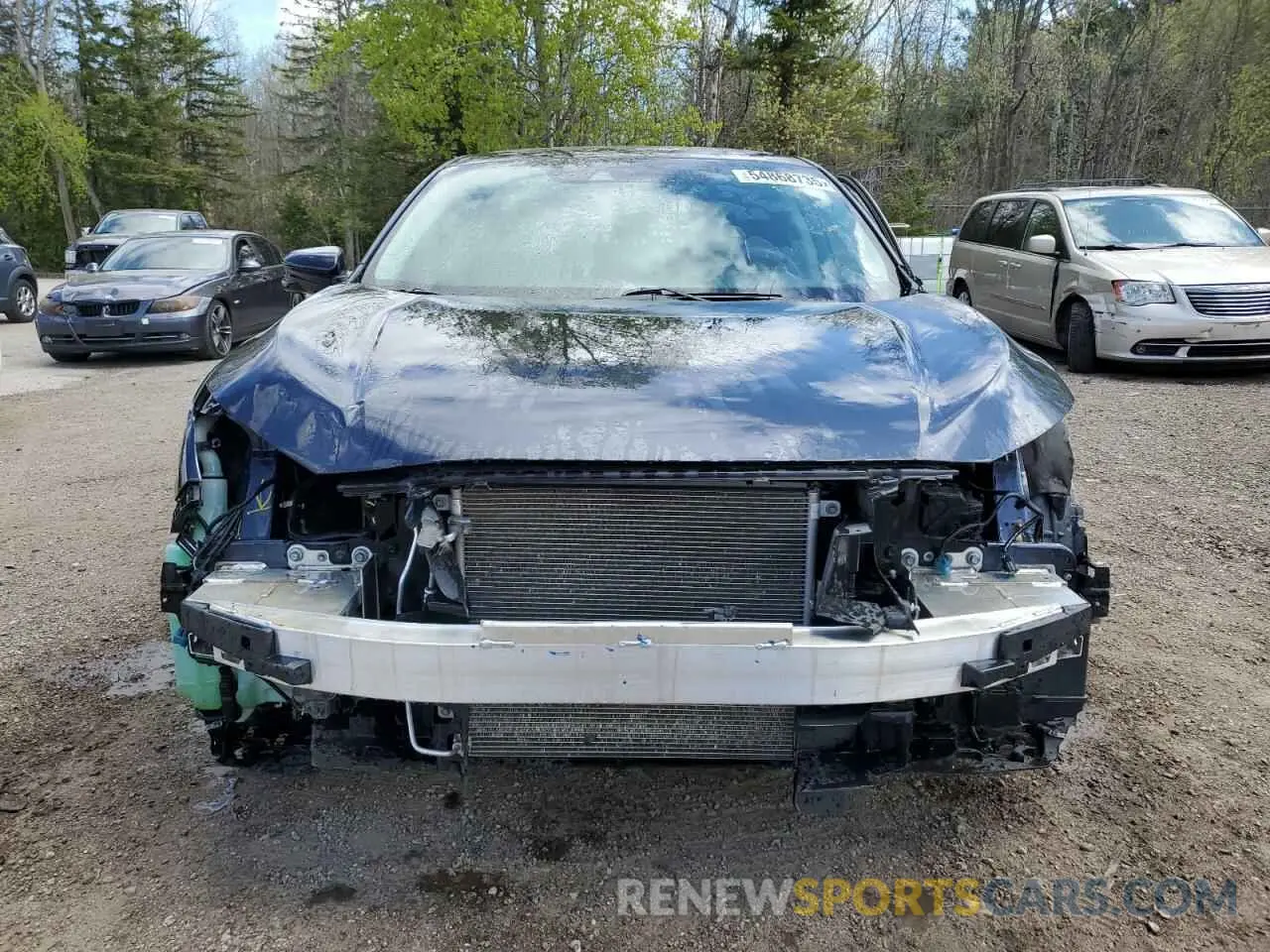 5 Photograph of a damaged car 2HGFC2F74LH013420 HONDA CIVIC 2020