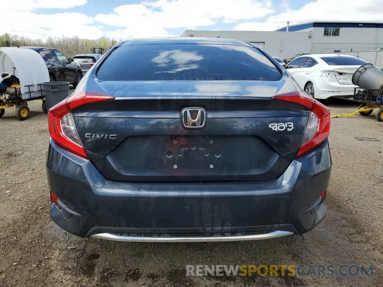 6 Photograph of a damaged car 2HGFC2F74LH013420 HONDA CIVIC 2020