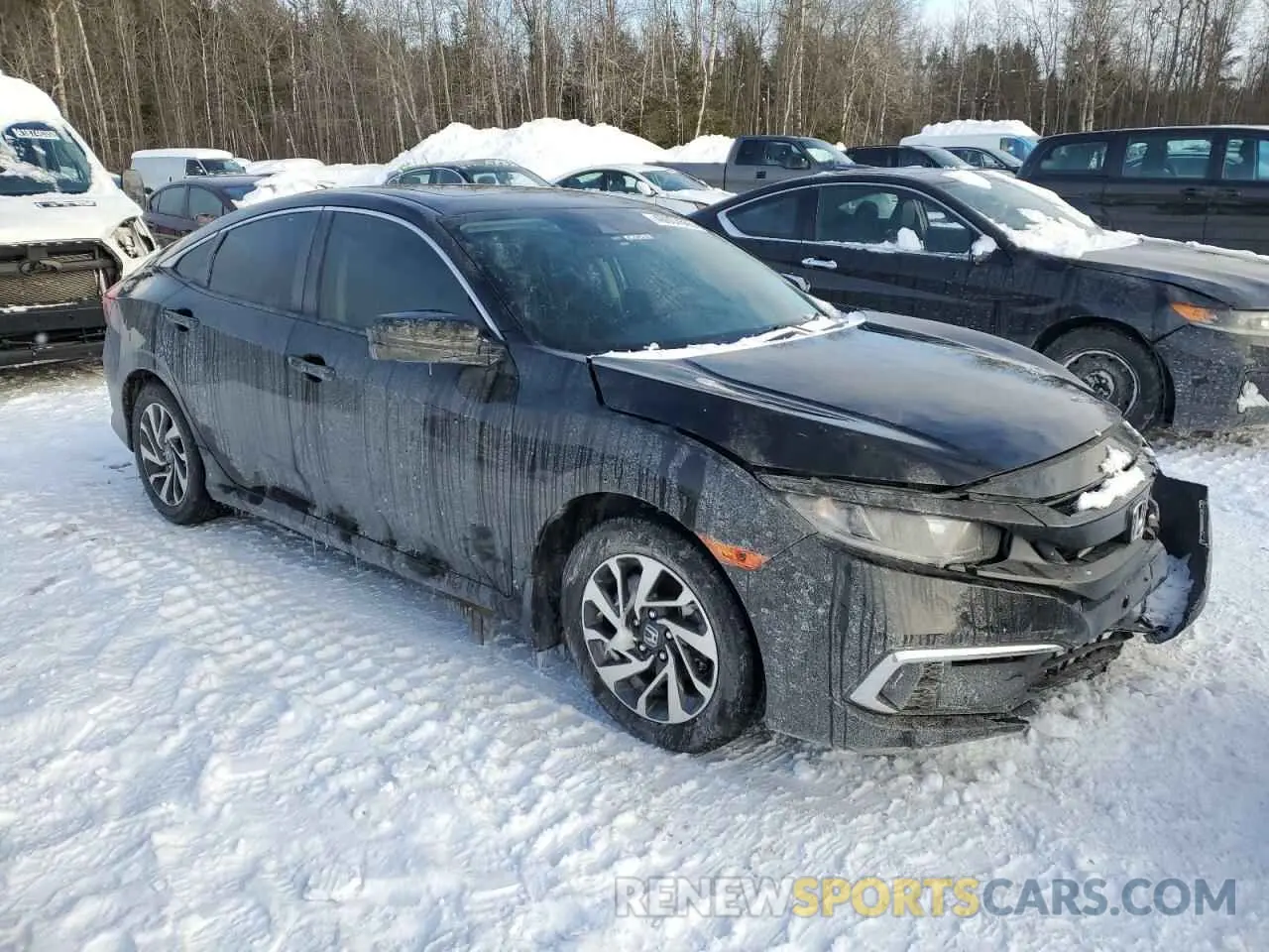 4 Фотография поврежденного автомобиля 2HGFC2F75LH007934 HONDA CIVIC 2020