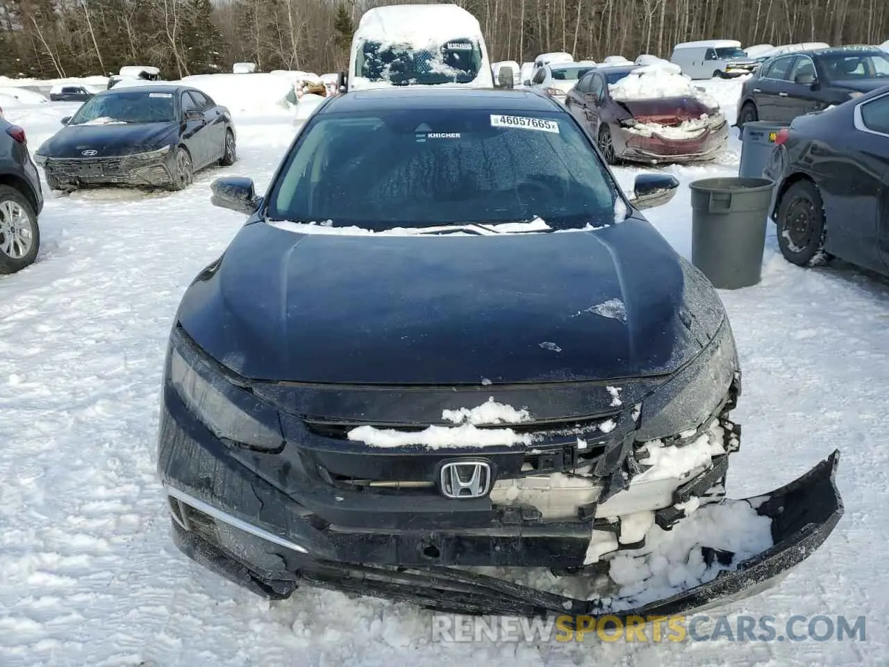 5 Фотография поврежденного автомобиля 2HGFC2F75LH007934 HONDA CIVIC 2020