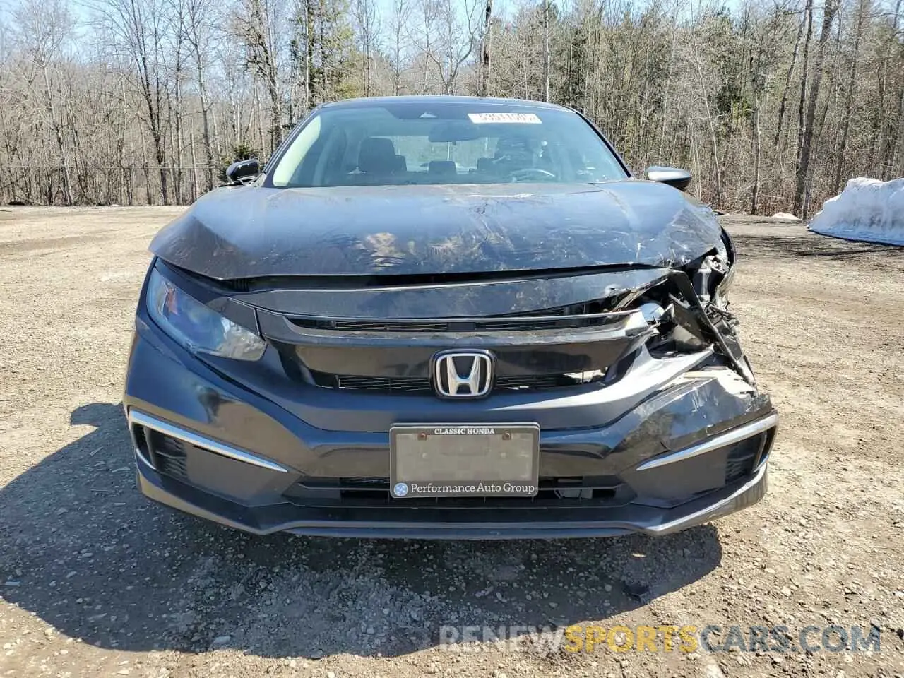 5 Фотография поврежденного автомобиля 2HGFC2F76LH008039 HONDA CIVIC 2020