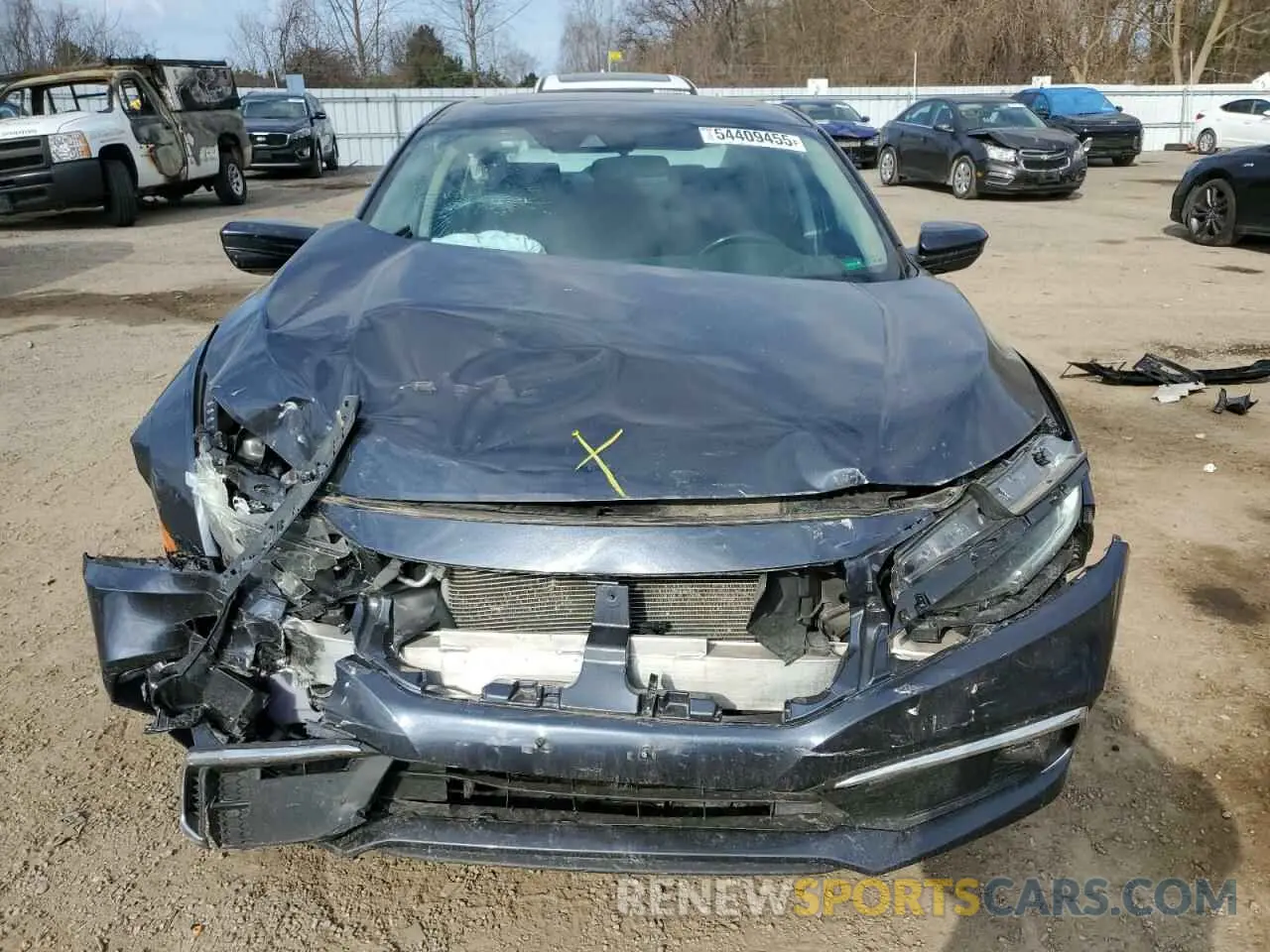 5 Photograph of a damaged car 2HGFC2F79LH010965 HONDA CIVIC 2020