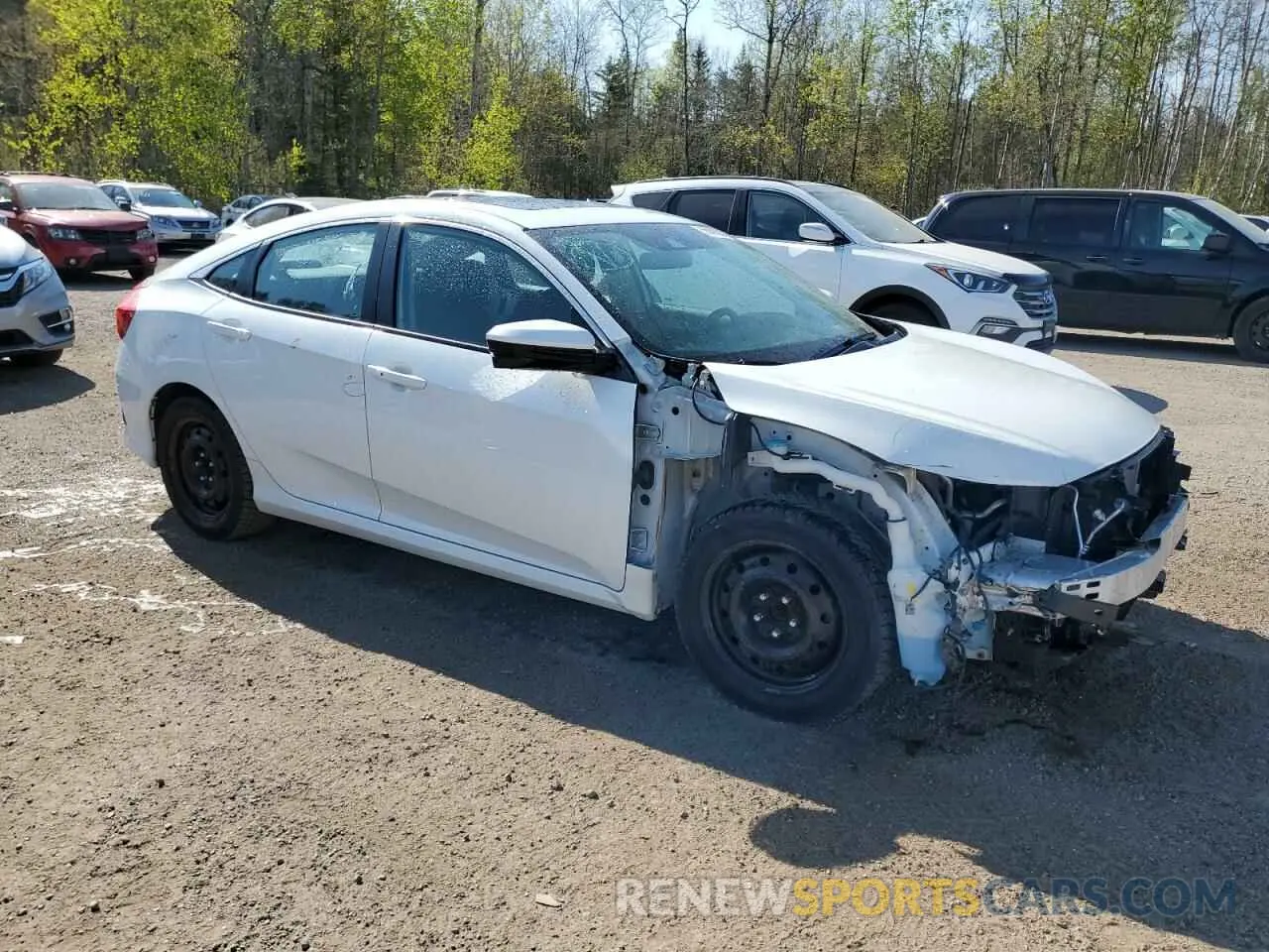 4 Фотография поврежденного автомобиля 2HGFC2F7XLH029881 HONDA CIVIC 2020
