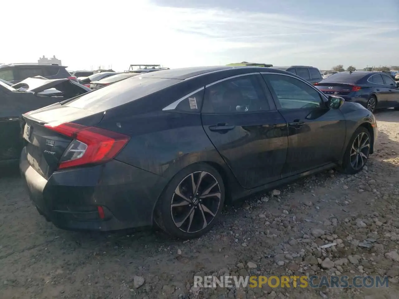 3 Фотография поврежденного автомобиля 2HGFC2F80LH516340 HONDA CIVIC 2020