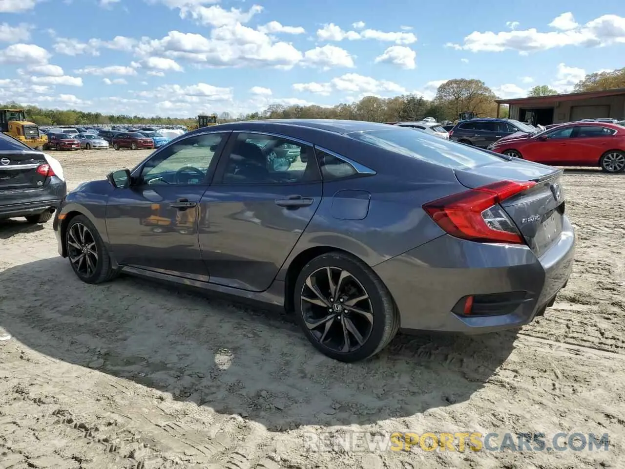 2 Фотография поврежденного автомобиля 2HGFC2F80LH563769 HONDA CIVIC 2020