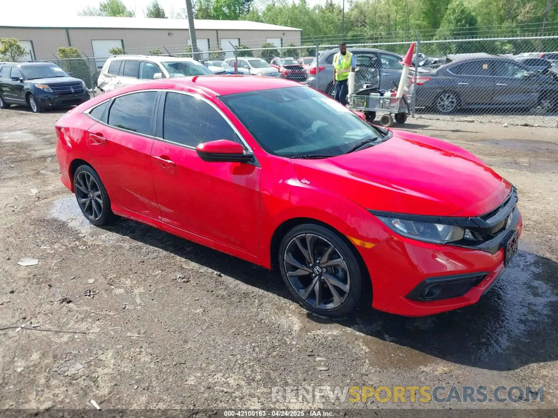 1 Фотография поврежденного автомобиля 2HGFC2F80LH574643 HONDA CIVIC 2020