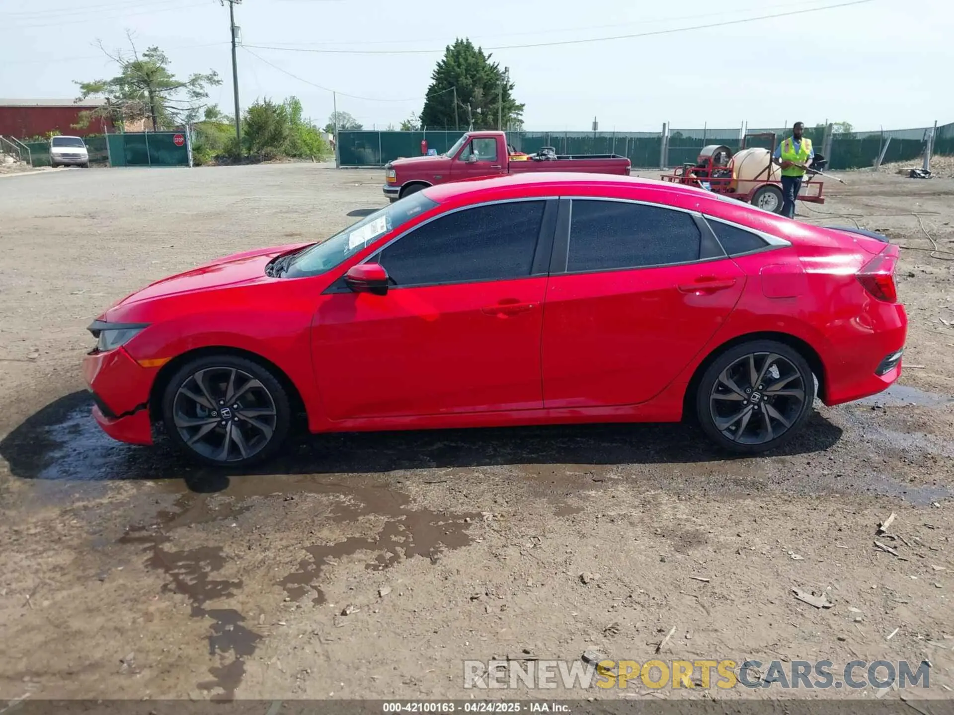 14 Фотография поврежденного автомобиля 2HGFC2F80LH574643 HONDA CIVIC 2020