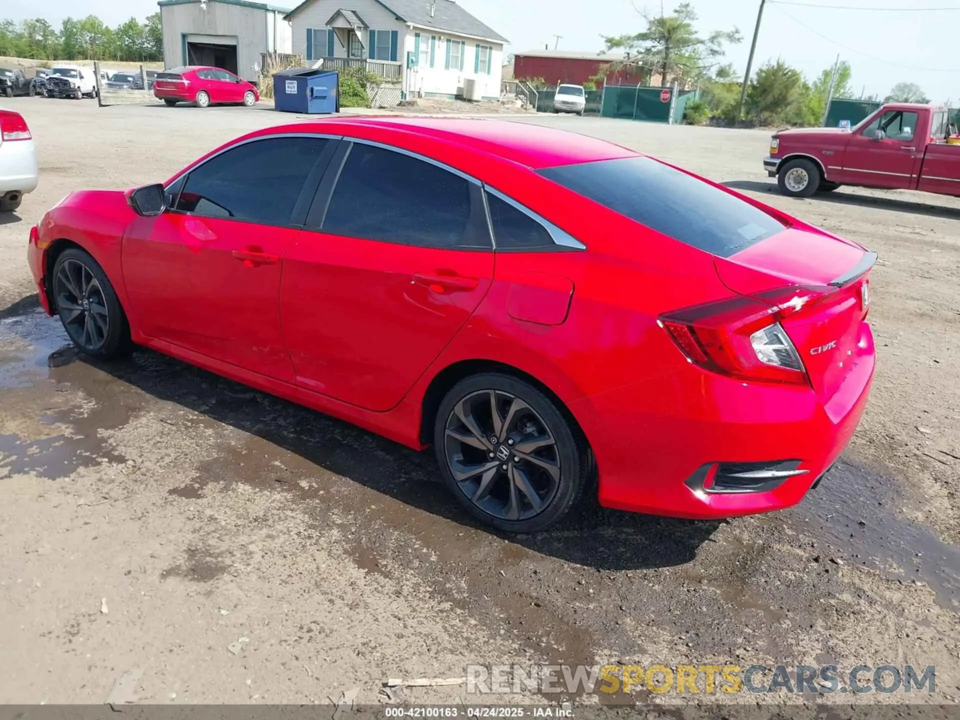 3 Фотография поврежденного автомобиля 2HGFC2F80LH574643 HONDA CIVIC 2020