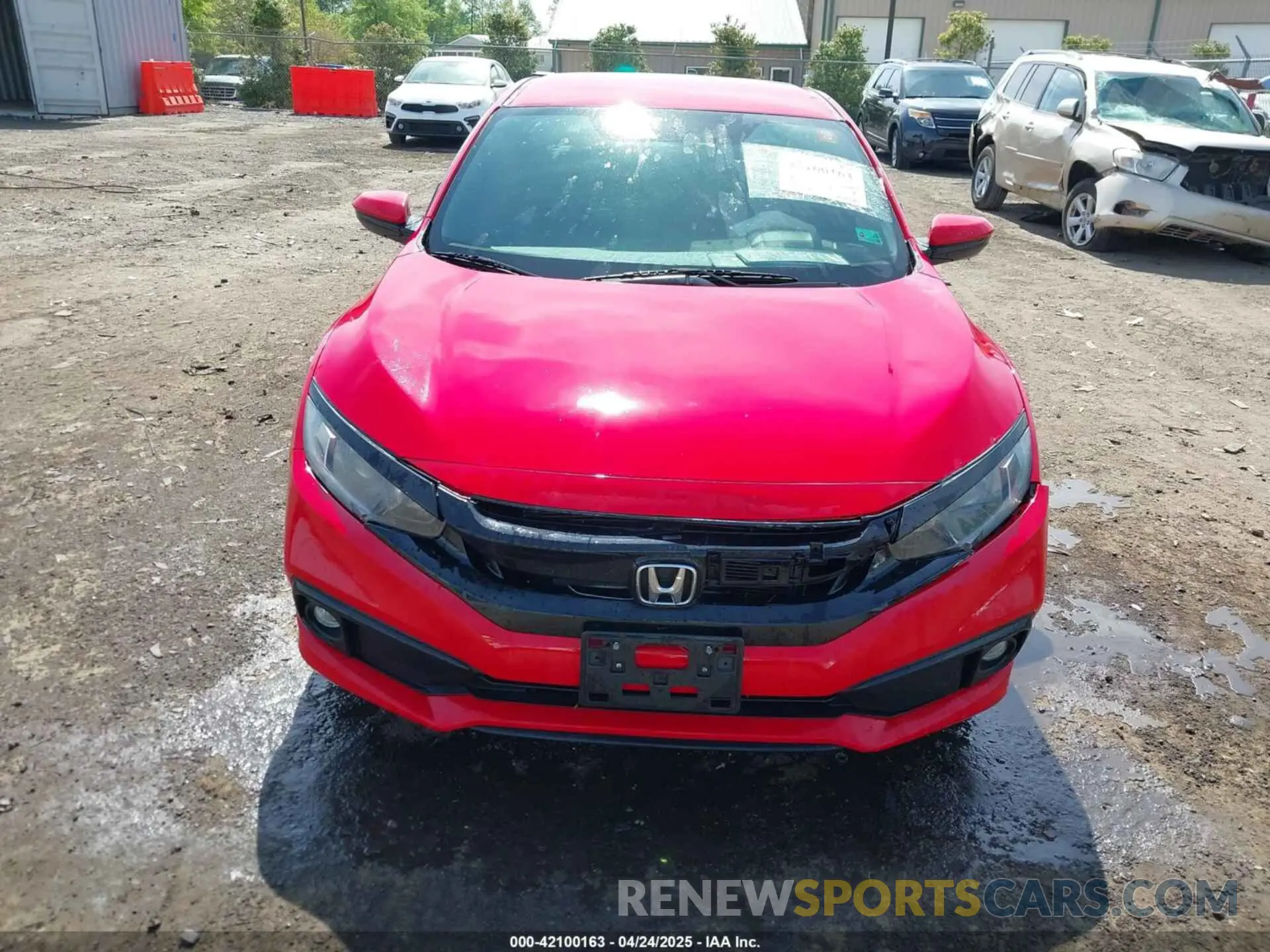 6 Фотография поврежденного автомобиля 2HGFC2F80LH574643 HONDA CIVIC 2020