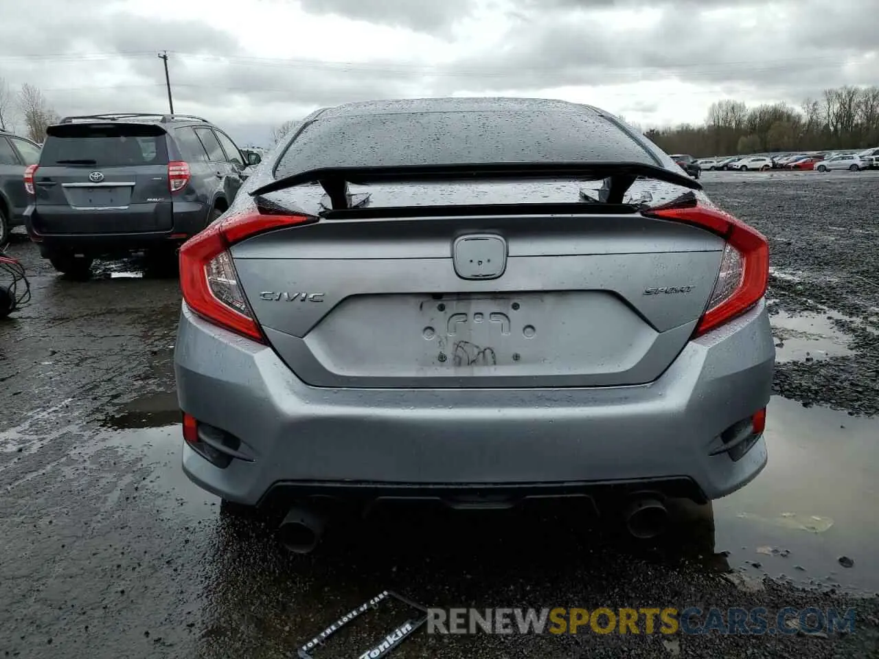 6 Photograph of a damaged car 2HGFC2F81LH515729 HONDA CIVIC 2020
