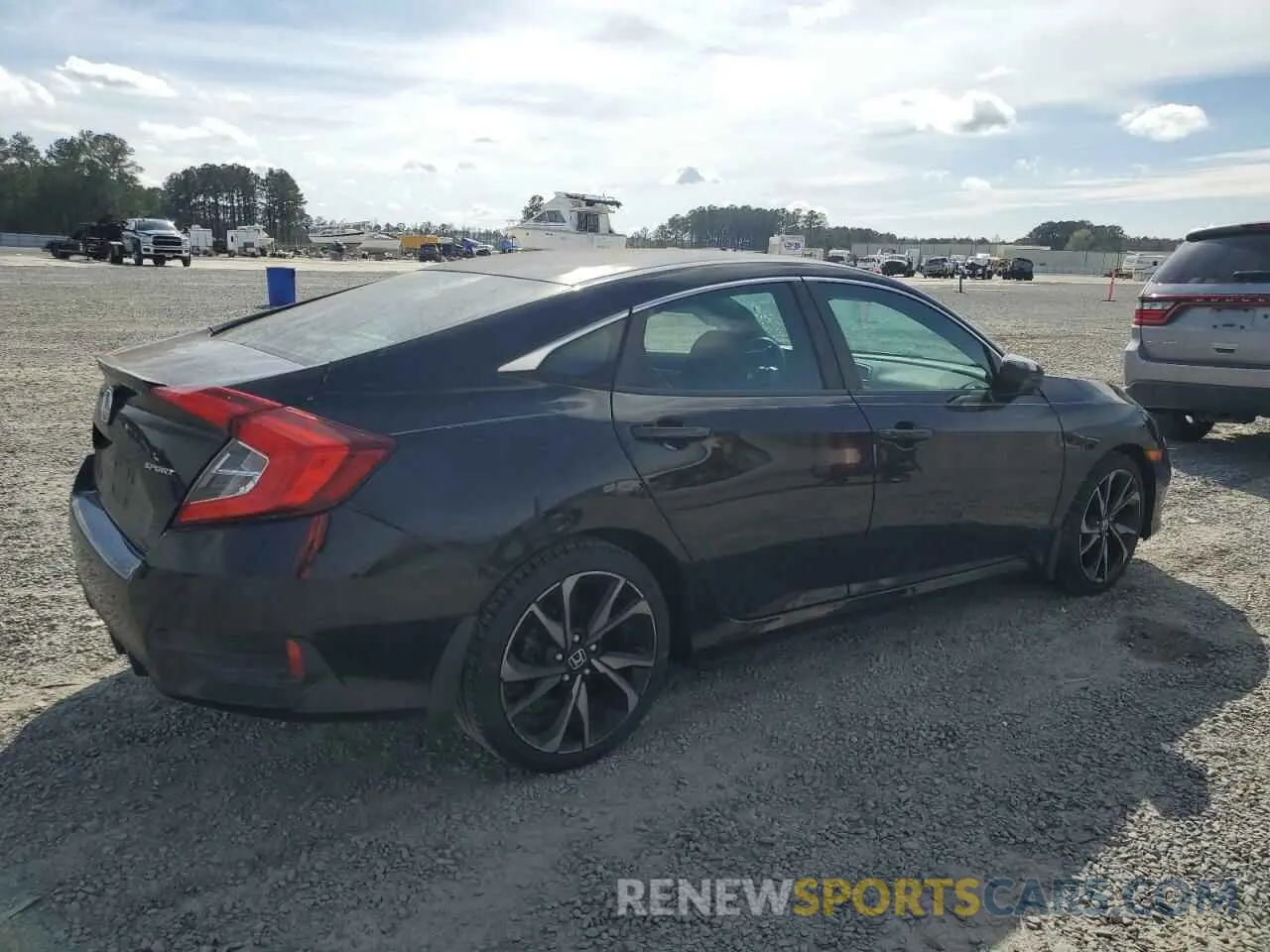 3 Photograph of a damaged car 2HGFC2F81LH531557 HONDA CIVIC 2020