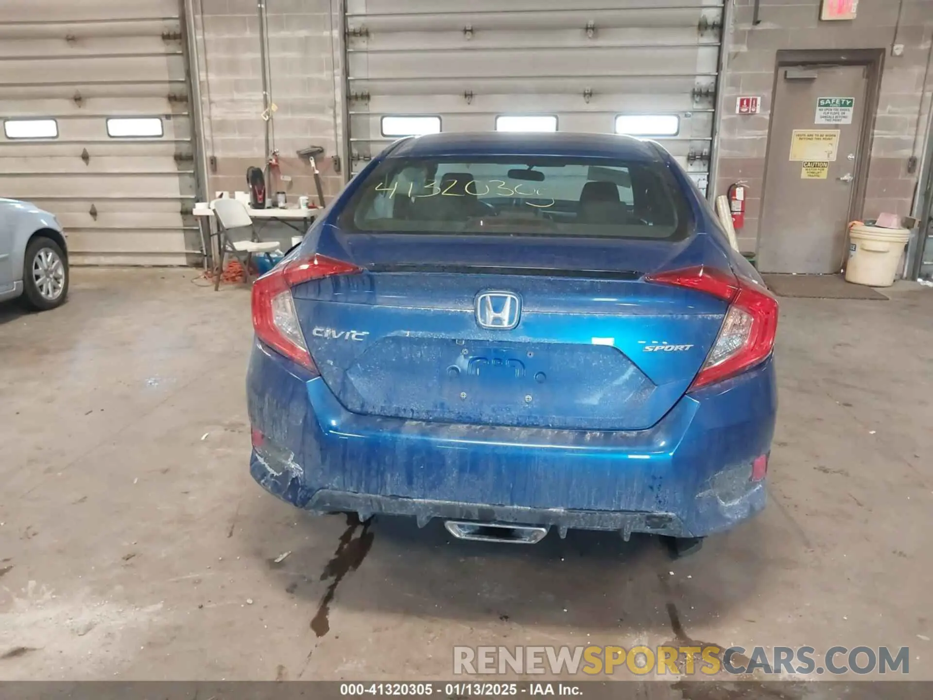 16 Photograph of a damaged car 2HGFC2F81LH539691 HONDA CIVIC 2020