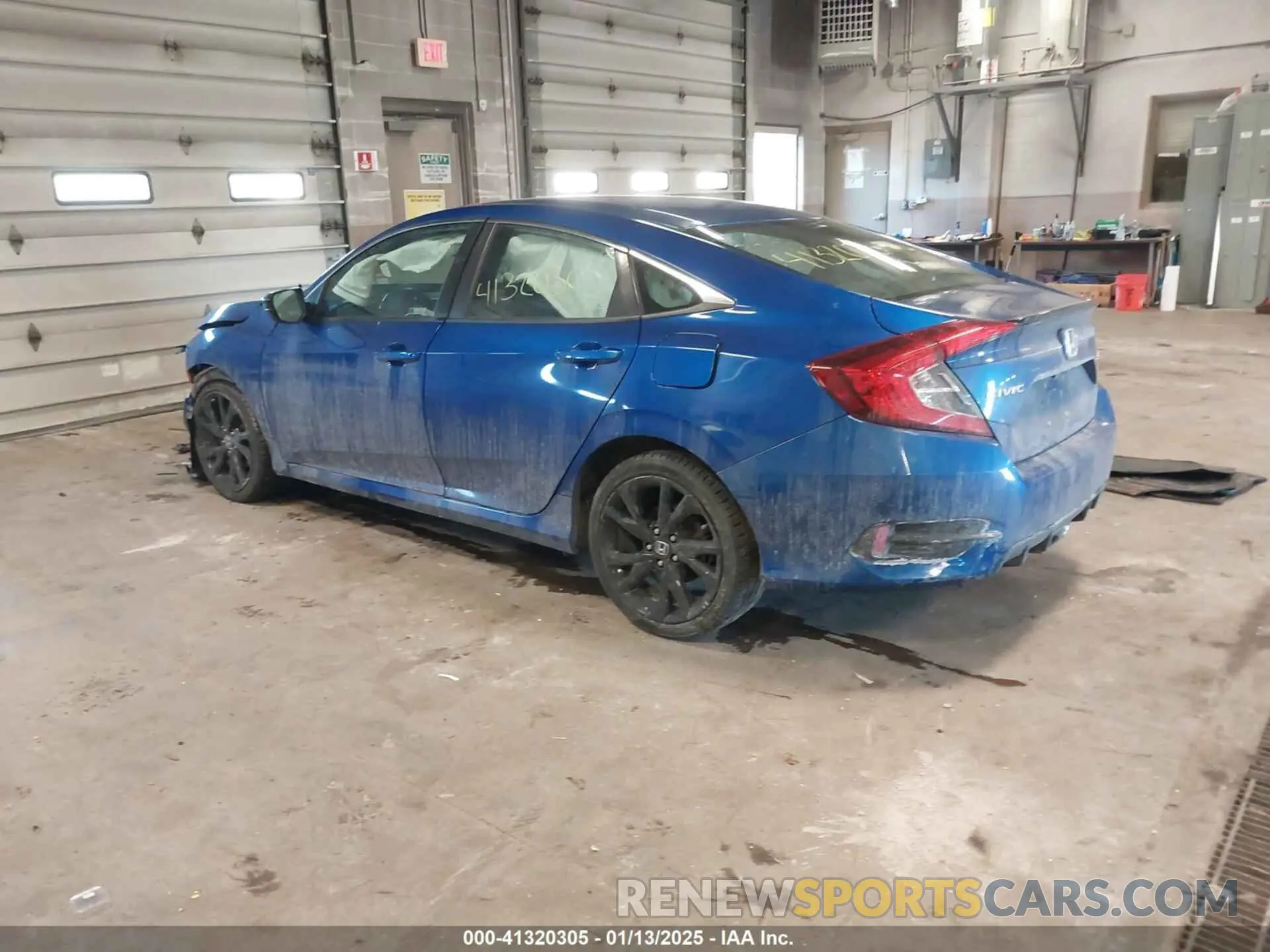 3 Photograph of a damaged car 2HGFC2F81LH539691 HONDA CIVIC 2020