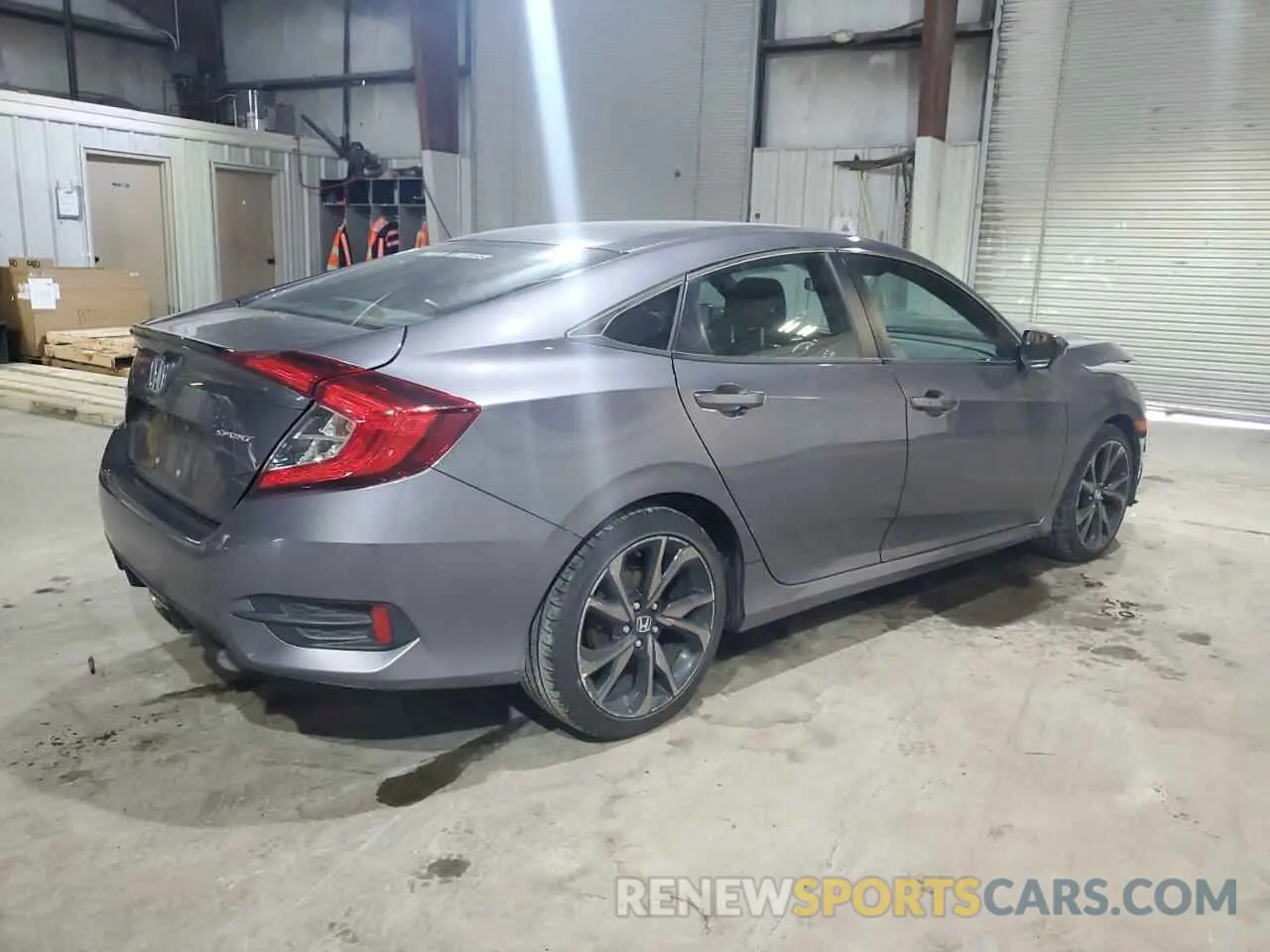 3 Photograph of a damaged car 2HGFC2F81LH574974 HONDA CIVIC 2020