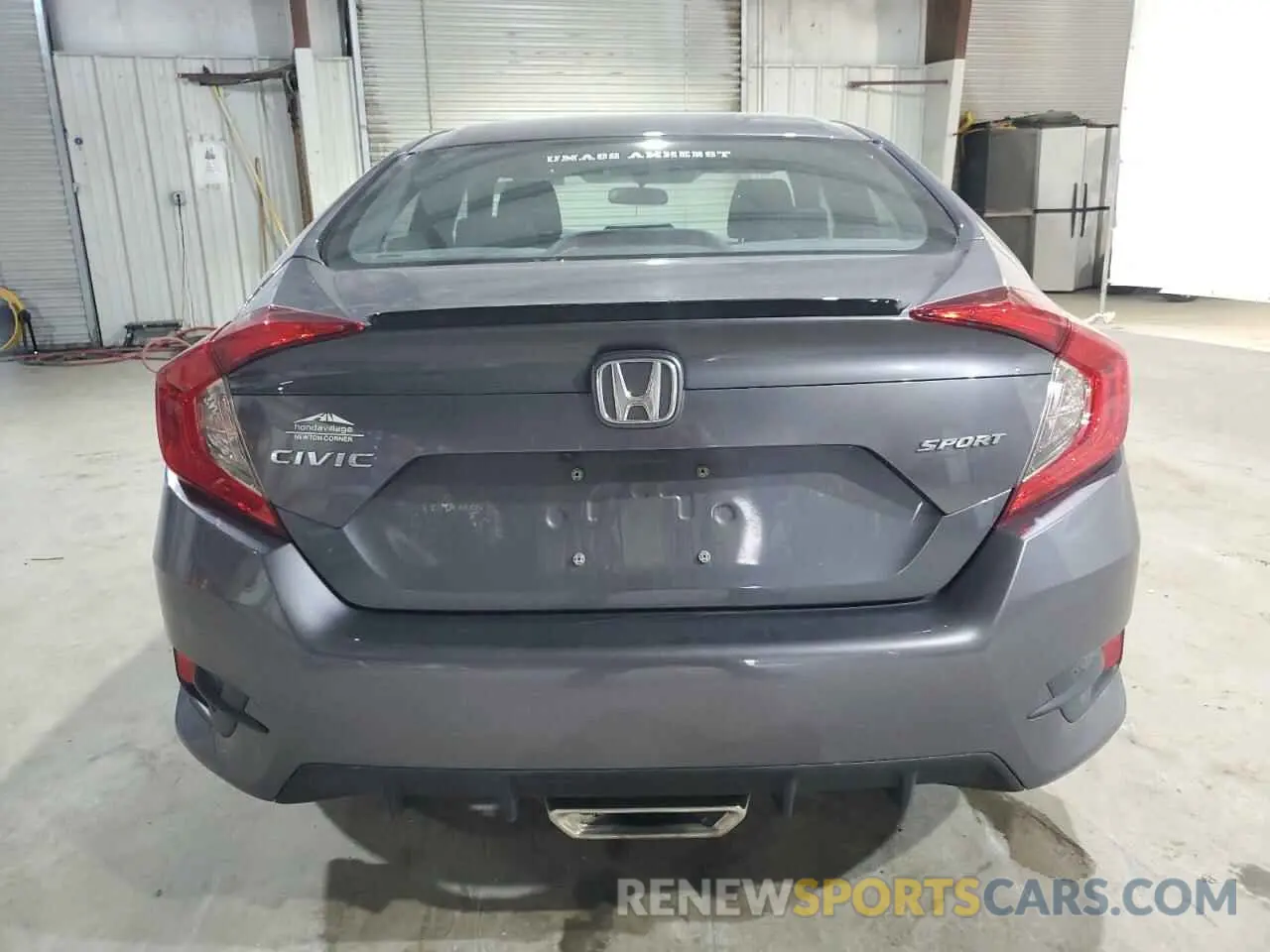 6 Photograph of a damaged car 2HGFC2F81LH574974 HONDA CIVIC 2020
