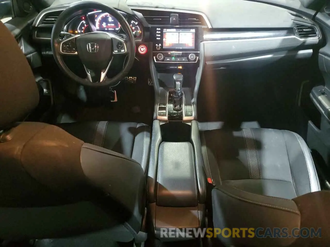8 Photograph of a damaged car 2HGFC2F81LH574974 HONDA CIVIC 2020