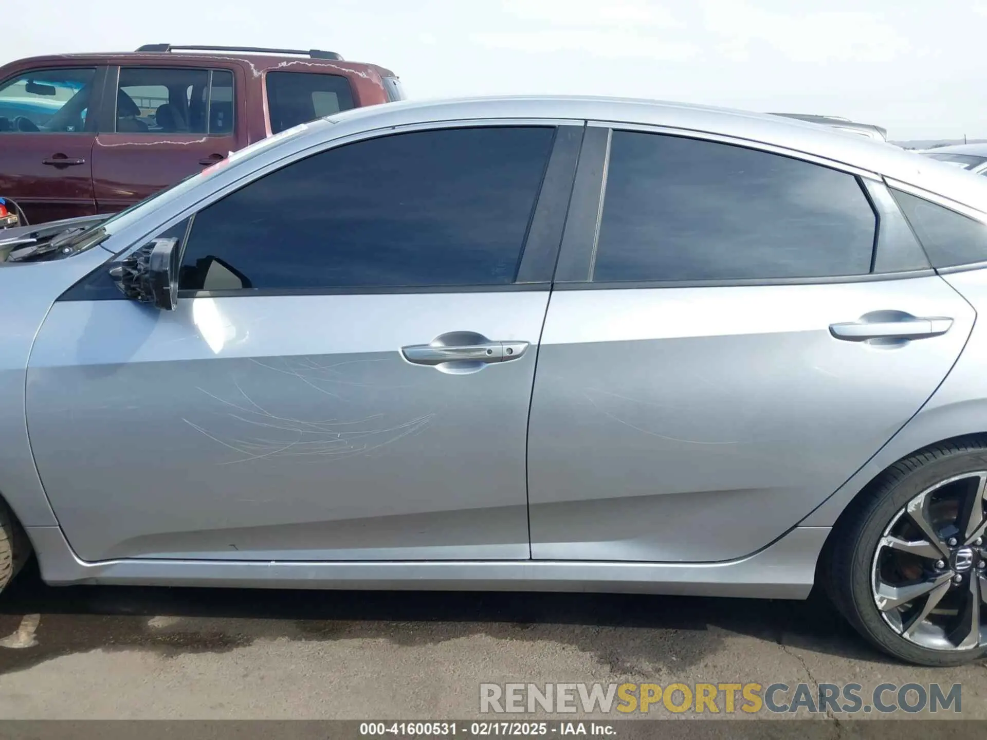 14 Photograph of a damaged car 2HGFC2F81LH584758 HONDA CIVIC 2020