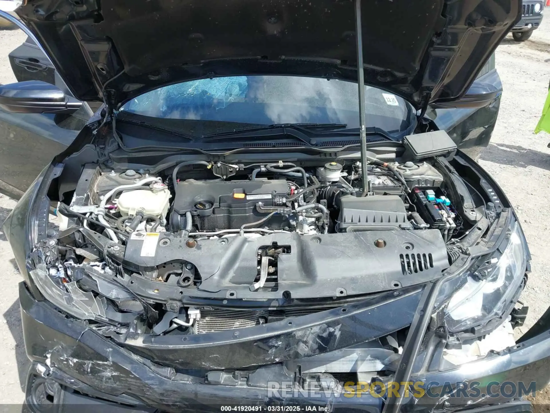 10 Фотография поврежденного автомобиля 2HGFC2F81LH595257 HONDA CIVIC 2020