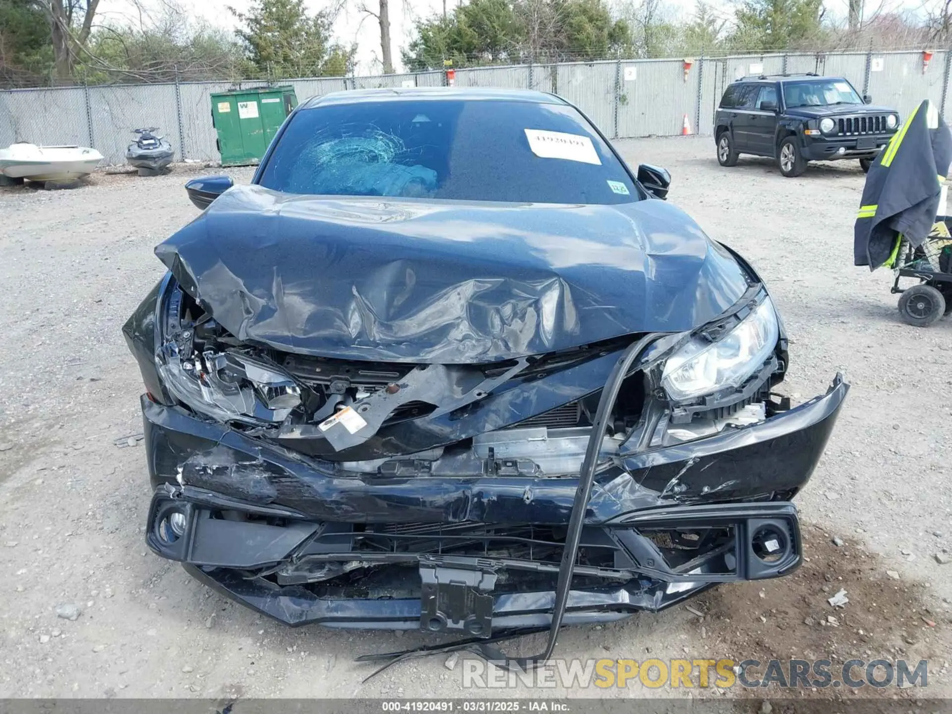12 Фотография поврежденного автомобиля 2HGFC2F81LH595257 HONDA CIVIC 2020