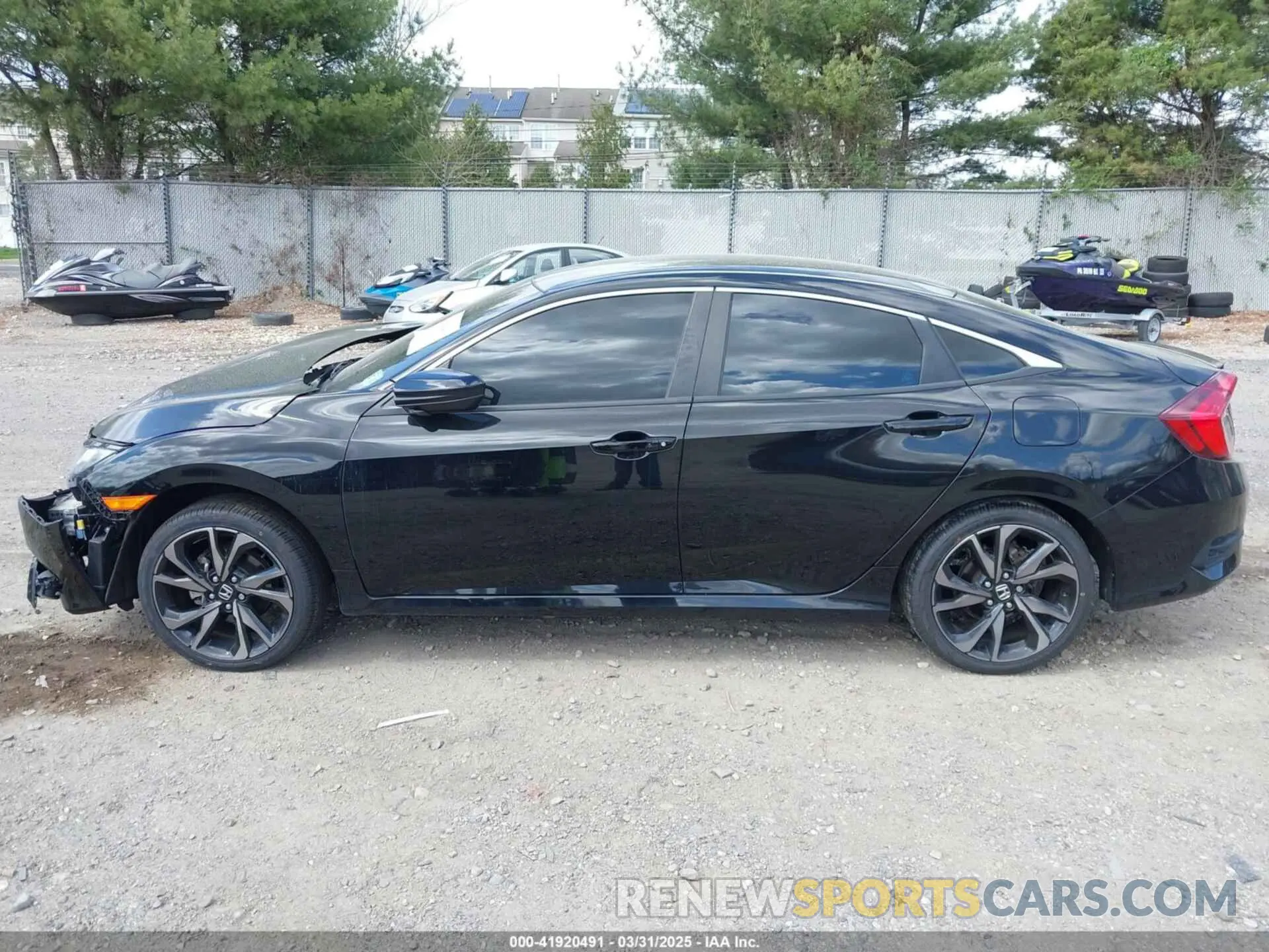 14 Фотография поврежденного автомобиля 2HGFC2F81LH595257 HONDA CIVIC 2020