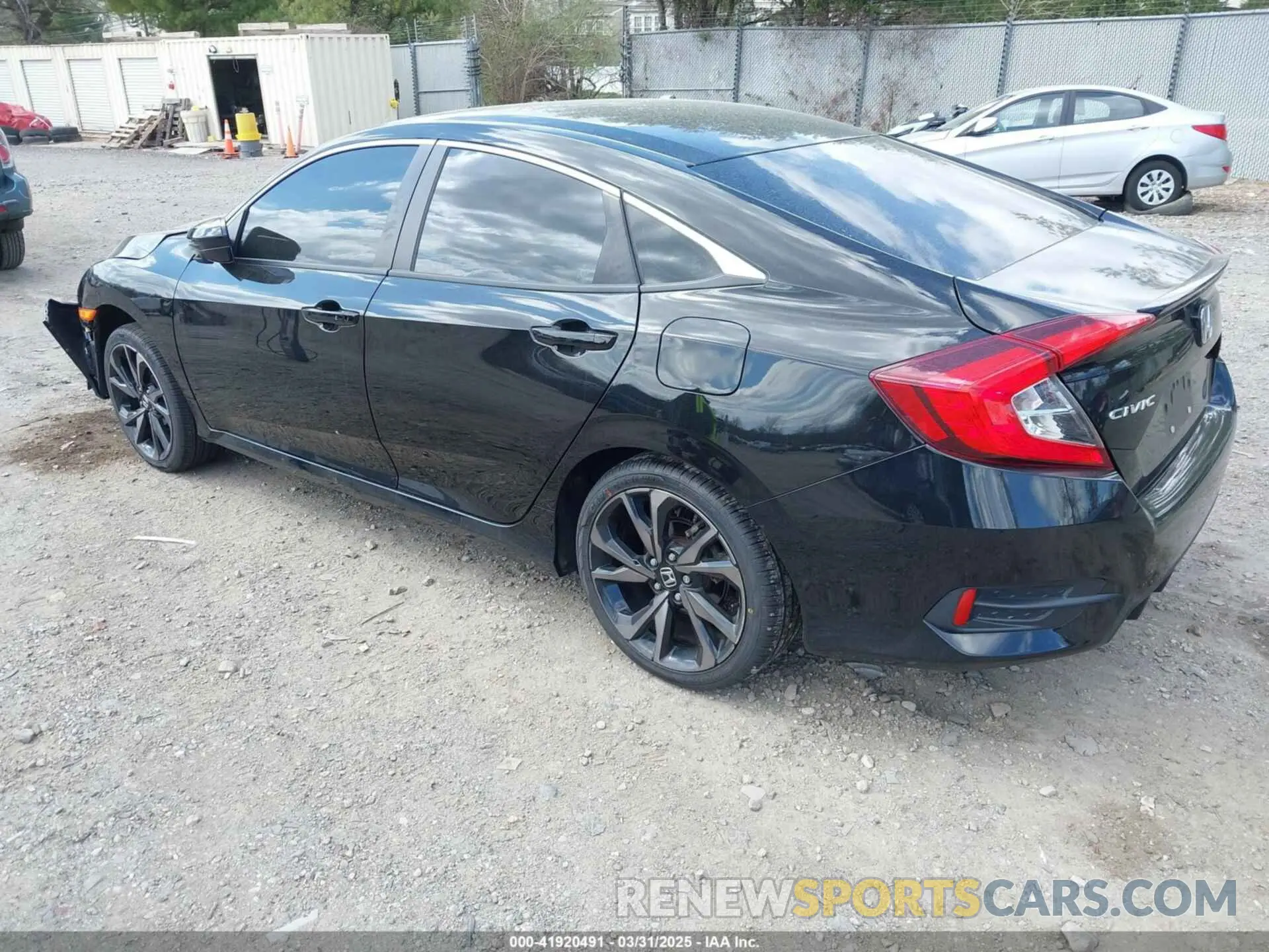 3 Фотография поврежденного автомобиля 2HGFC2F81LH595257 HONDA CIVIC 2020
