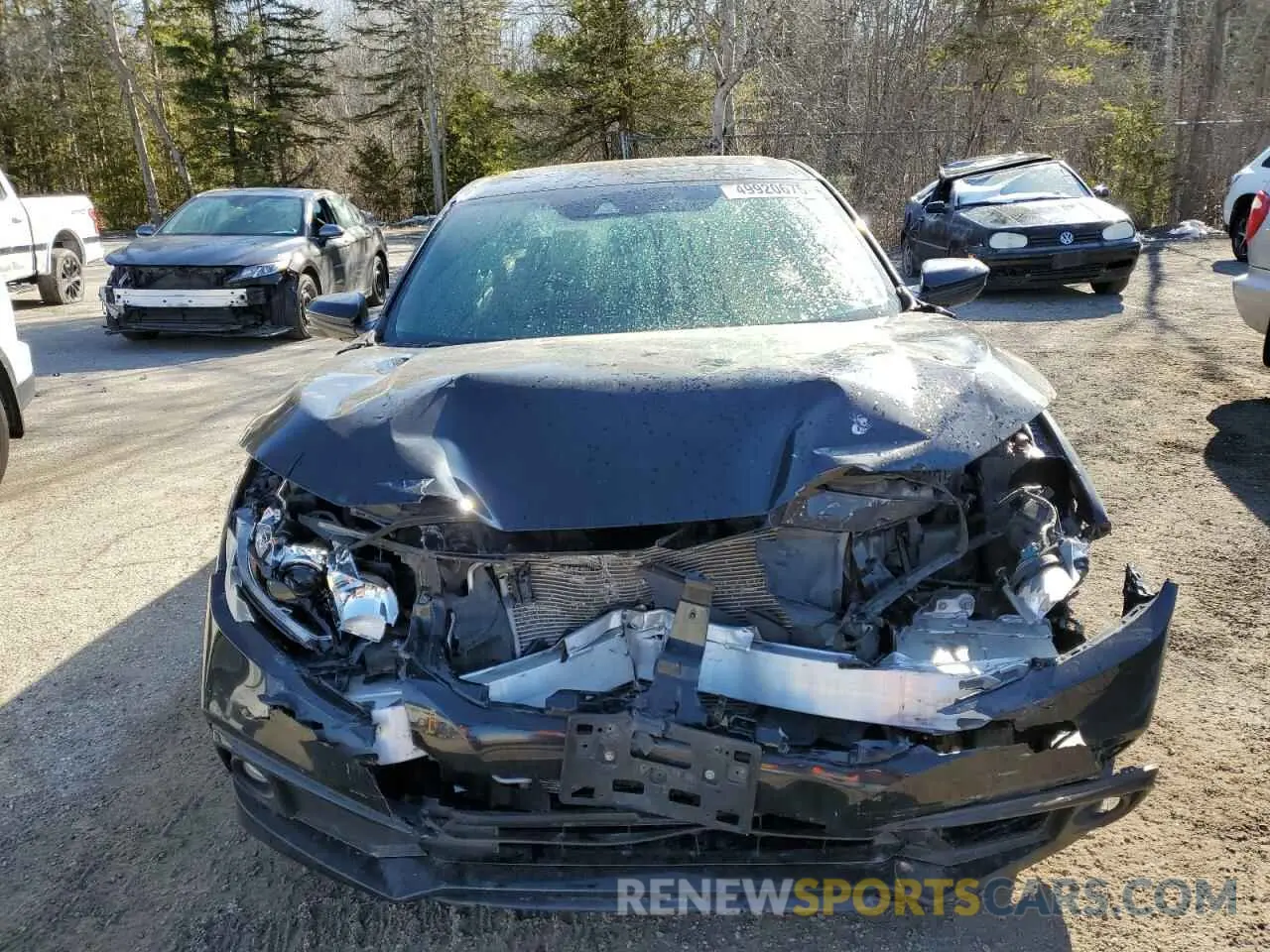 5 Photograph of a damaged car 2HGFC2F82LH030757 HONDA CIVIC 2020