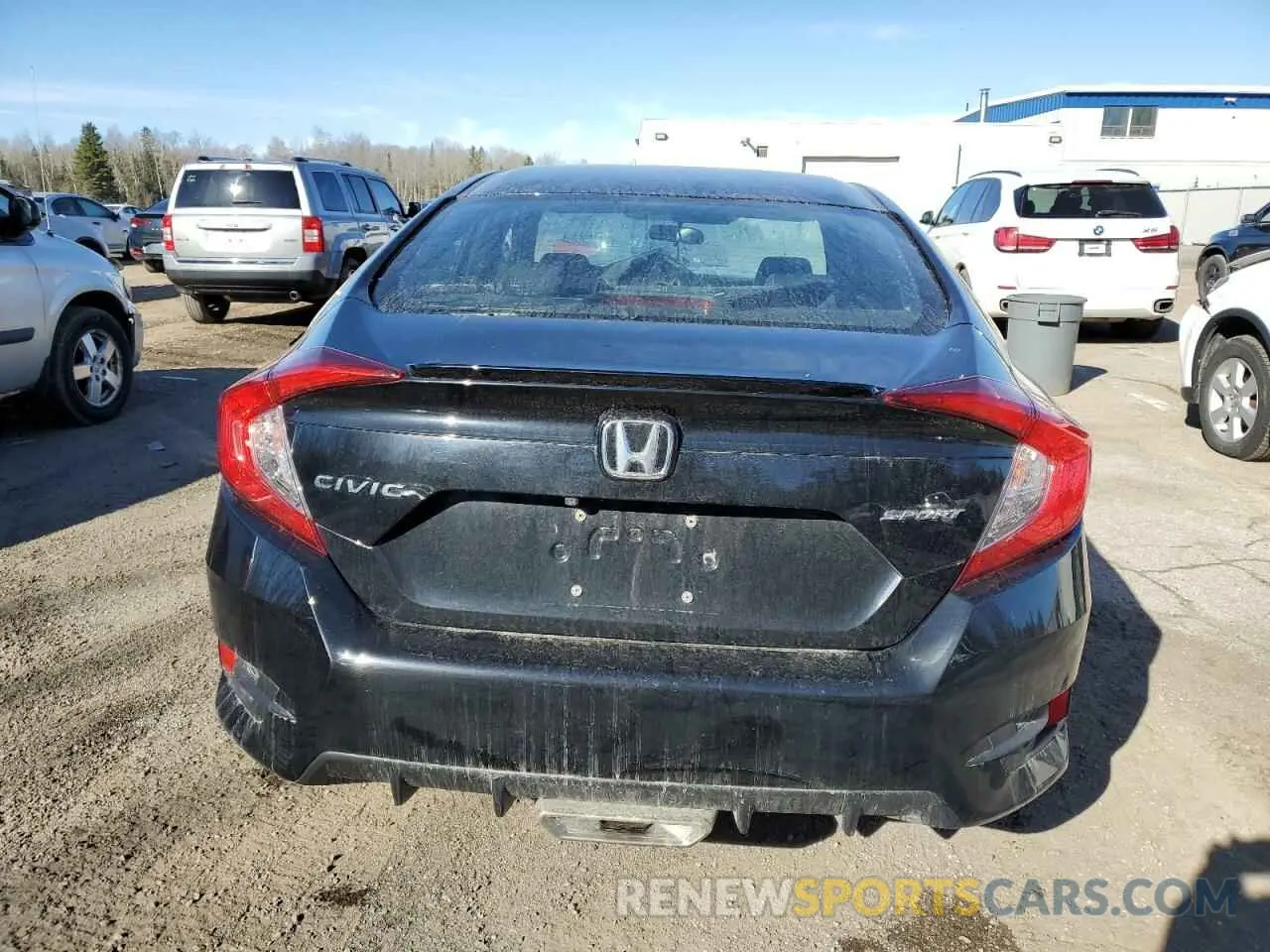 6 Photograph of a damaged car 2HGFC2F82LH030757 HONDA CIVIC 2020
