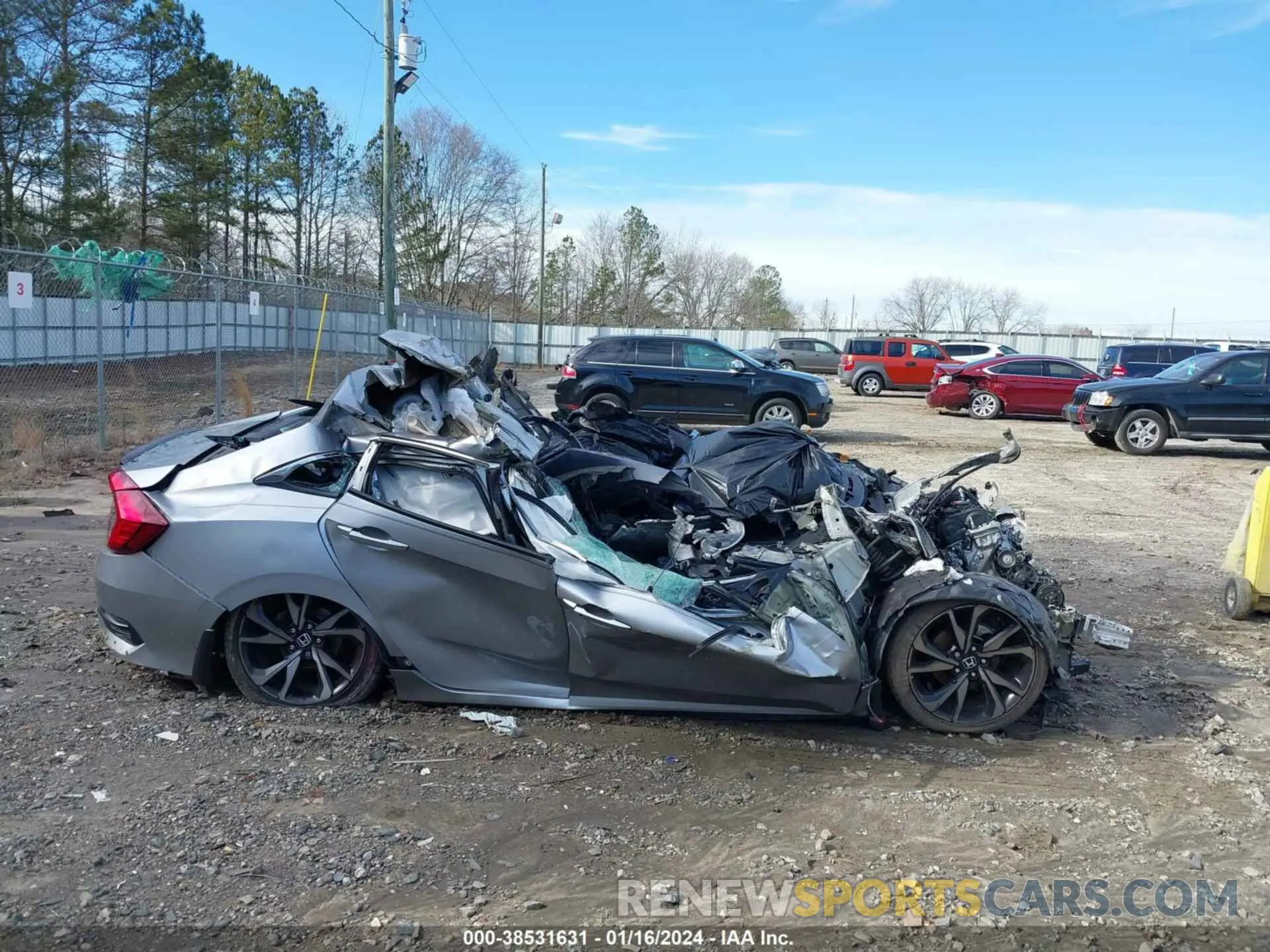 12 Photograph of a damaged car 2HGFC2F82LH500494 HONDA CIVIC 2020