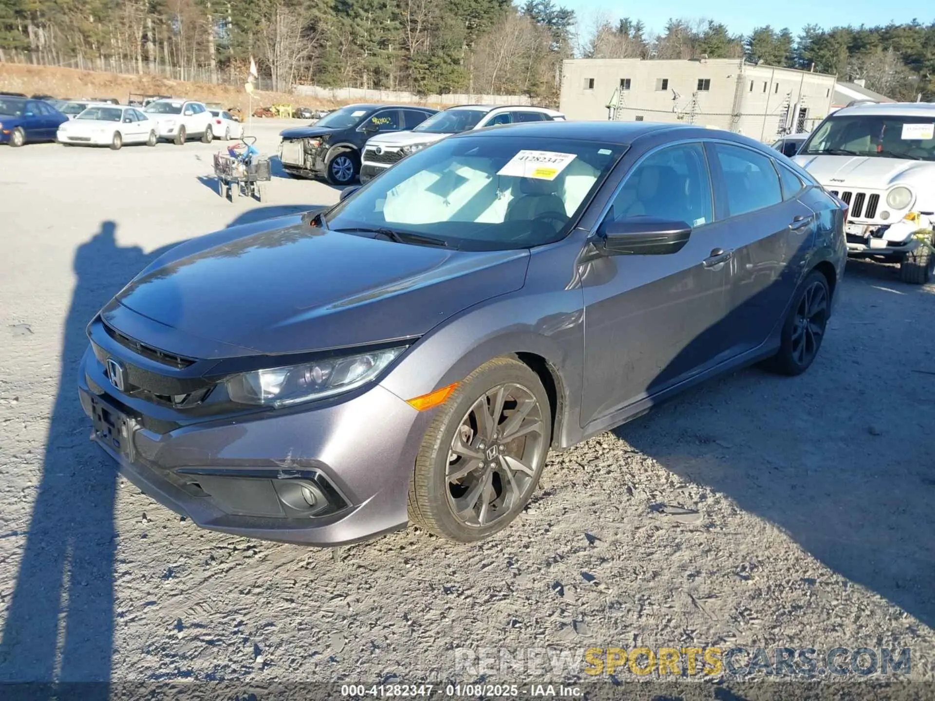 2 Photograph of a damaged car 2HGFC2F82LH516663 HONDA CIVIC 2020