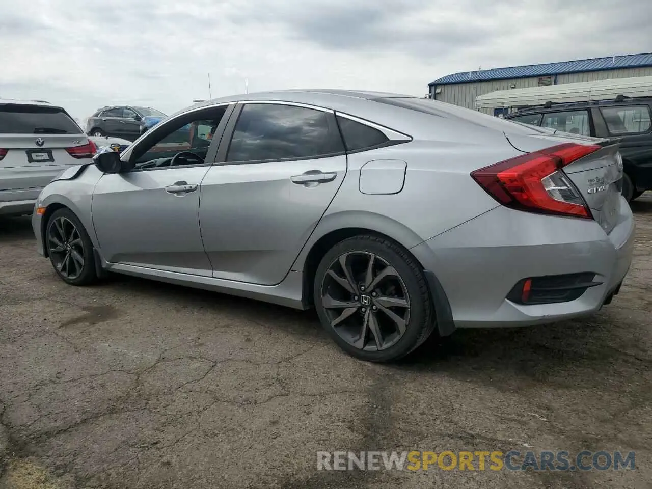 2 Photograph of a damaged car 2HGFC2F82LH565281 HONDA CIVIC 2020