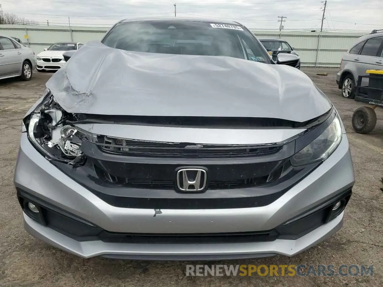 5 Photograph of a damaged car 2HGFC2F82LH565281 HONDA CIVIC 2020
