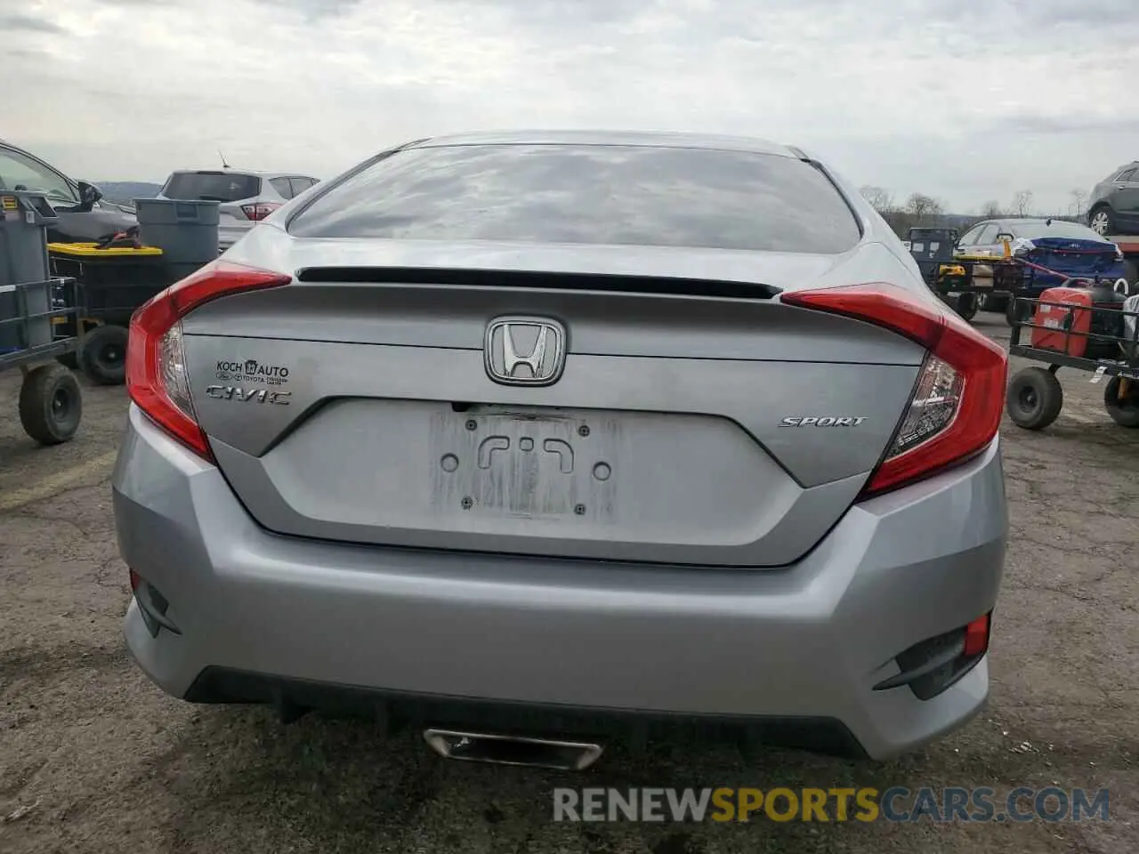 6 Photograph of a damaged car 2HGFC2F82LH565281 HONDA CIVIC 2020