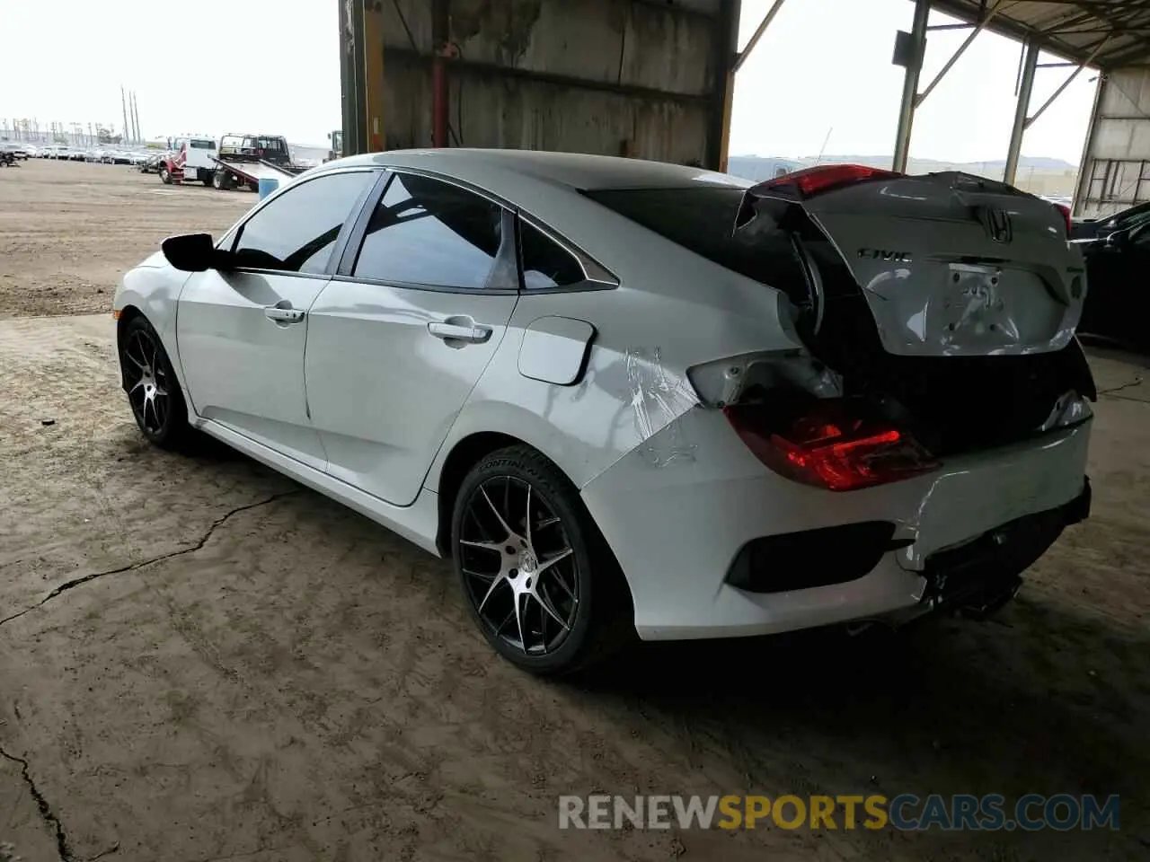 2 Photograph of a damaged car 2HGFC2F82LH566396 HONDA CIVIC 2020