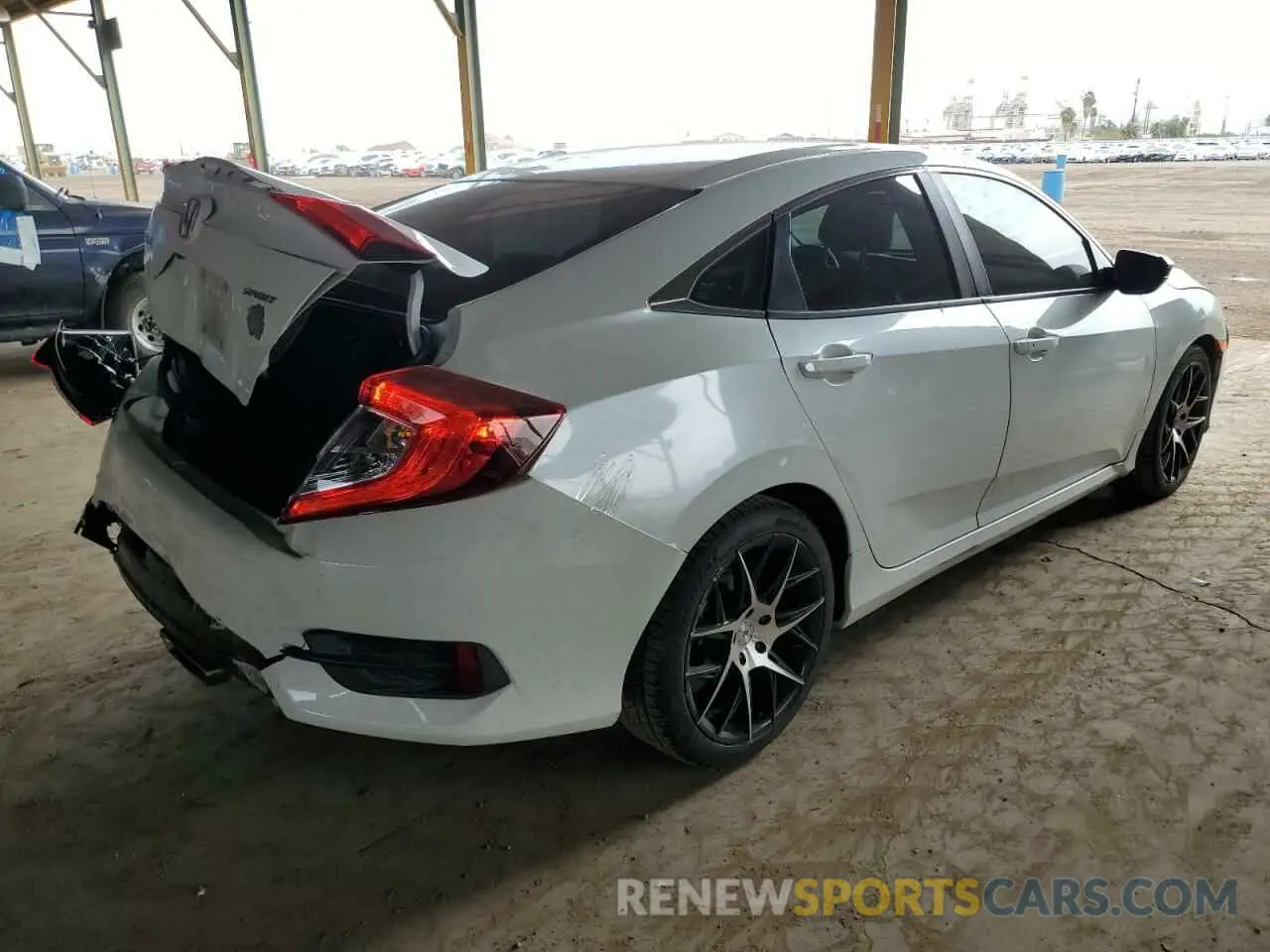 3 Photograph of a damaged car 2HGFC2F82LH566396 HONDA CIVIC 2020