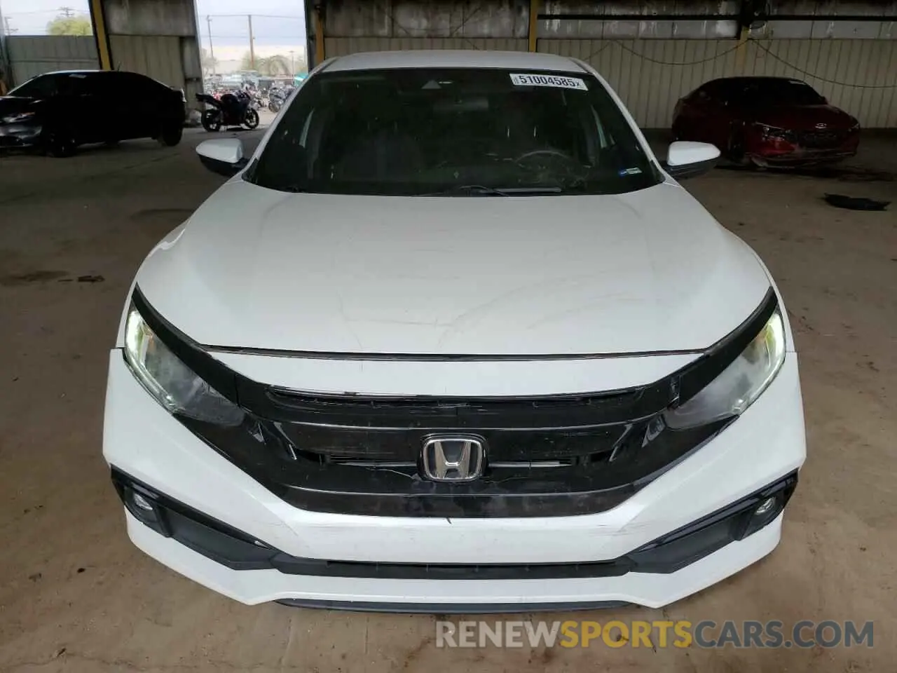5 Photograph of a damaged car 2HGFC2F82LH566396 HONDA CIVIC 2020