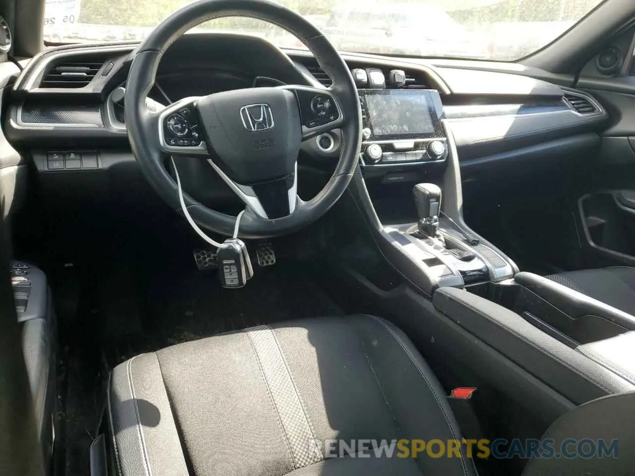 8 Фотография поврежденного автомобиля 2HGFC2F82LH594554 HONDA CIVIC 2020