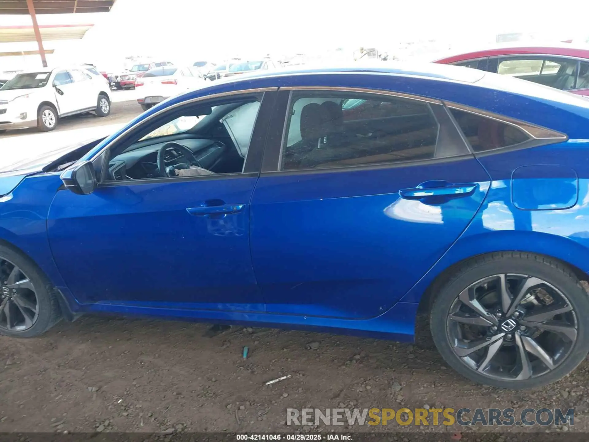 14 Photograph of a damaged car 2HGFC2F82LH601101 HONDA CIVIC 2020