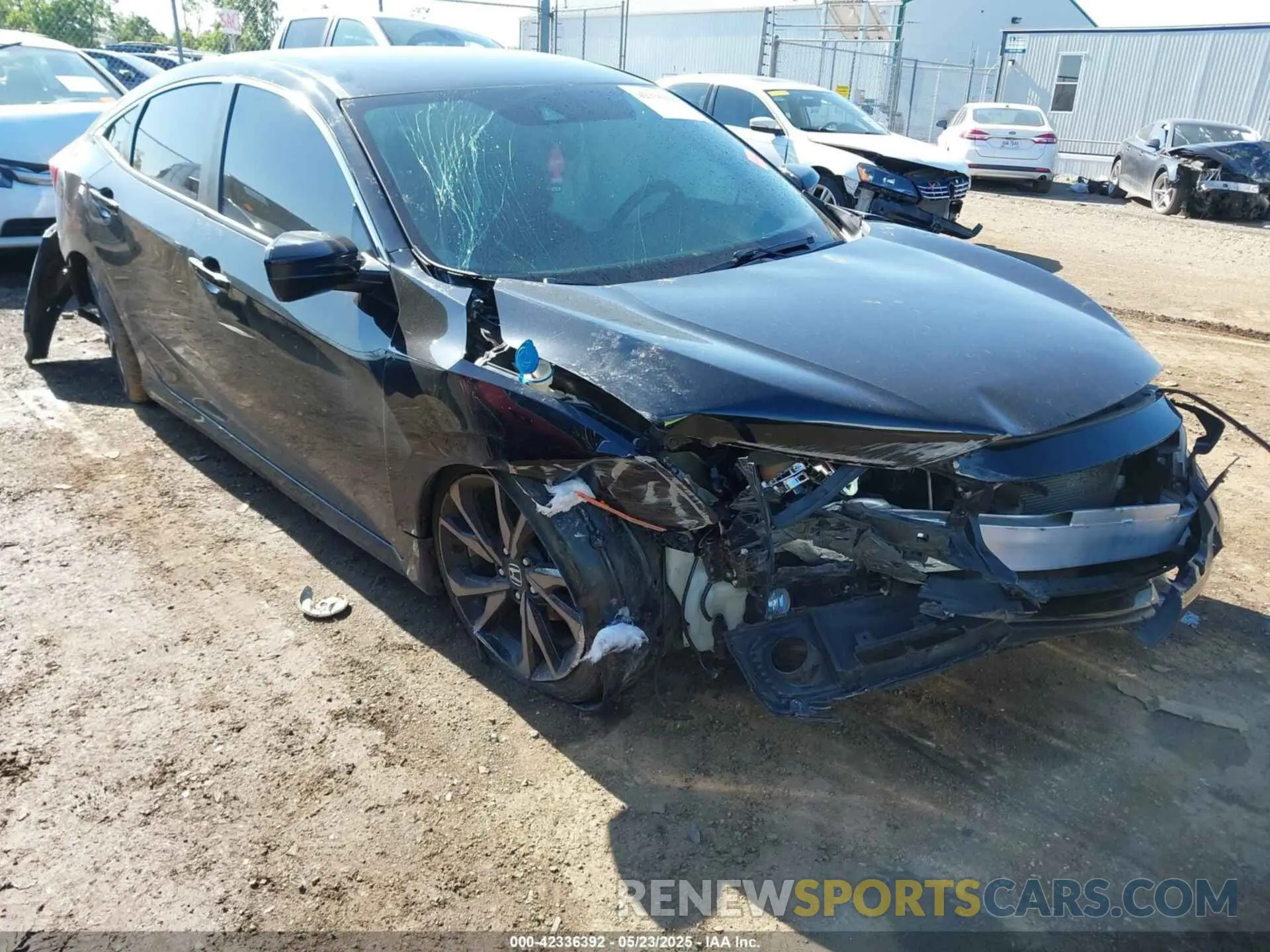 1 Фотография поврежденного автомобиля 2HGFC2F83LH502125 HONDA CIVIC 2020