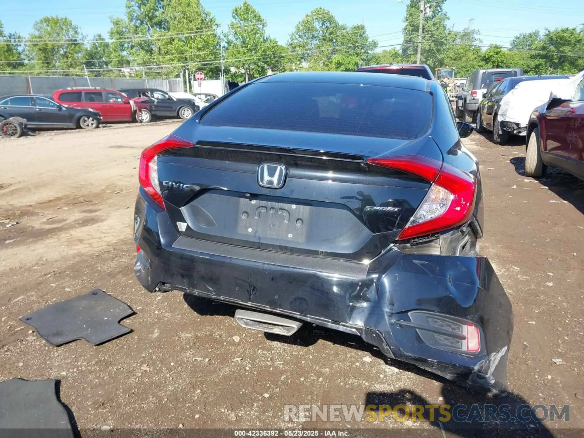 16 Фотография поврежденного автомобиля 2HGFC2F83LH502125 HONDA CIVIC 2020