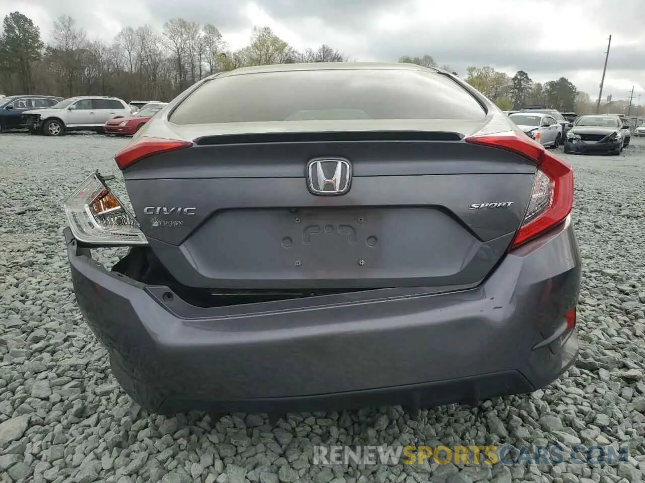 6 Фотография поврежденного автомобиля 2HGFC2F83LH526585 HONDA CIVIC 2020