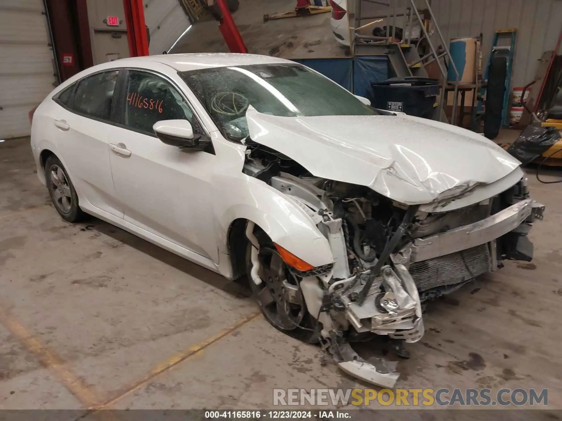 1 Photograph of a damaged car 2HGFC2F83LH530202 HONDA CIVIC 2020