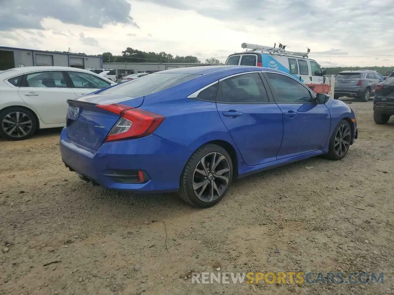 3 Photograph of a damaged car 2HGFC2F83LH548862 HONDA CIVIC 2020