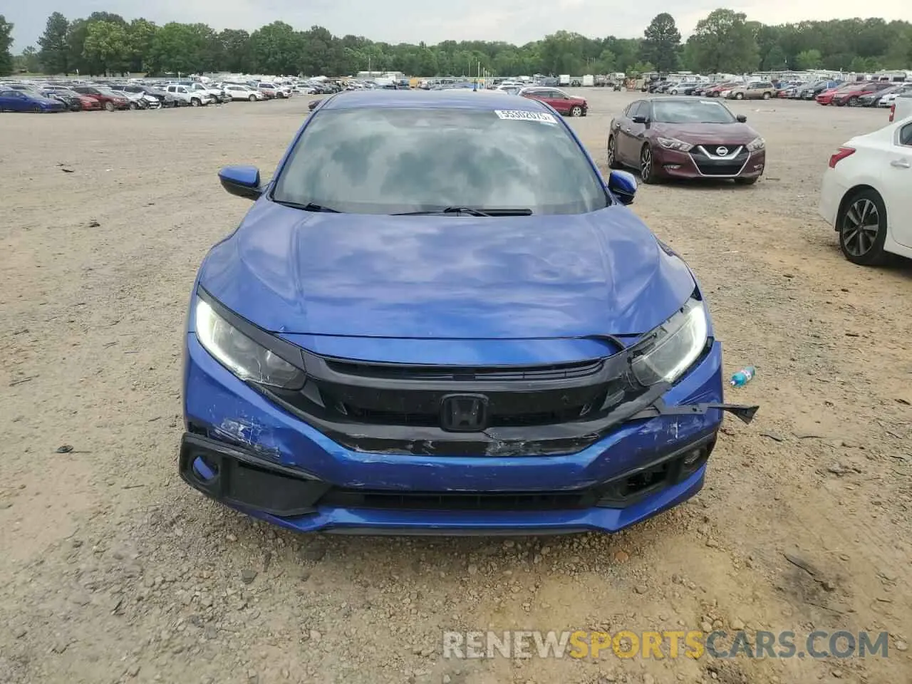 5 Photograph of a damaged car 2HGFC2F83LH548862 HONDA CIVIC 2020
