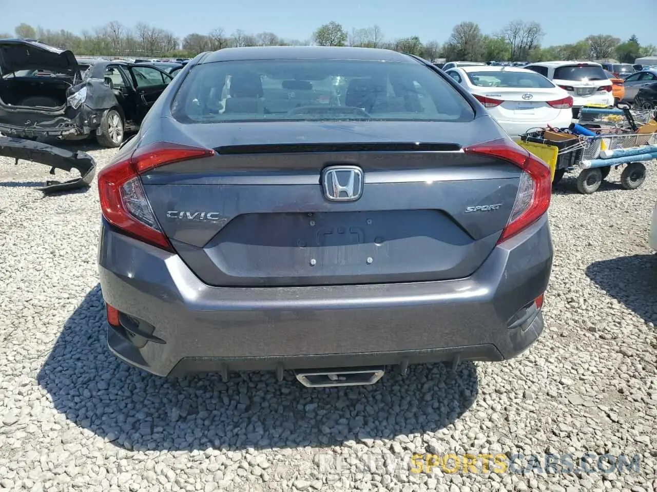 6 Photograph of a damaged car 2HGFC2F83LH549252 HONDA CIVIC 2020