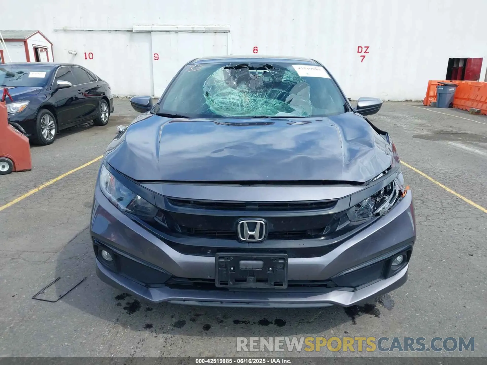12 Photograph of a damaged car 2HGFC2F83LH587533 HONDA CIVIC 2020