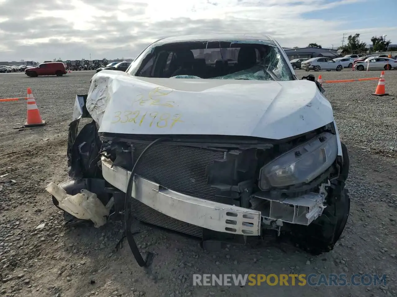 5 Photograph of a damaged car 2HGFC2F84LH531861 HONDA CIVIC 2020