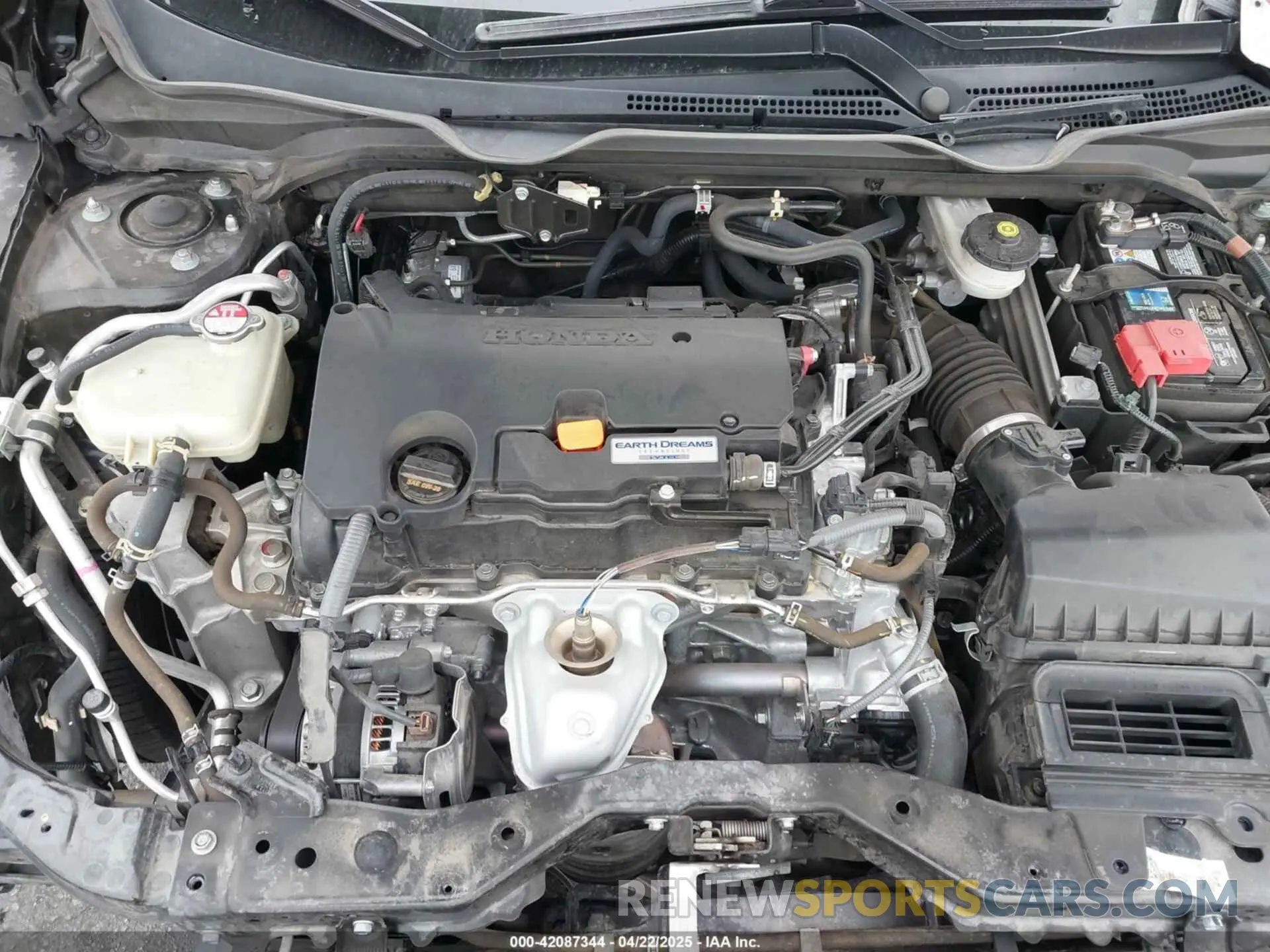 10 Photograph of a damaged car 2HGFC2F84LH535070 HONDA CIVIC 2020